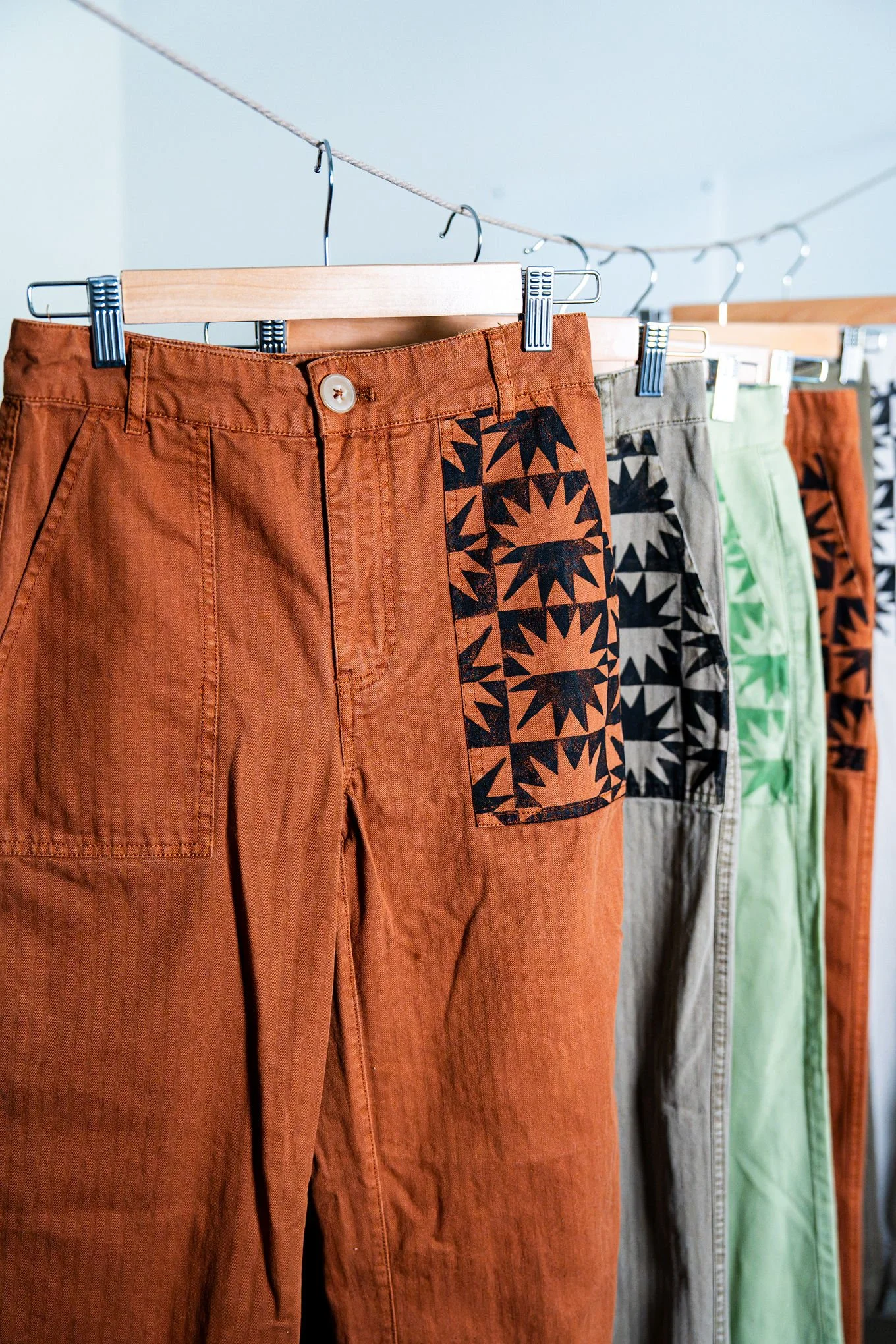 Star Pocket Pants - Size 0