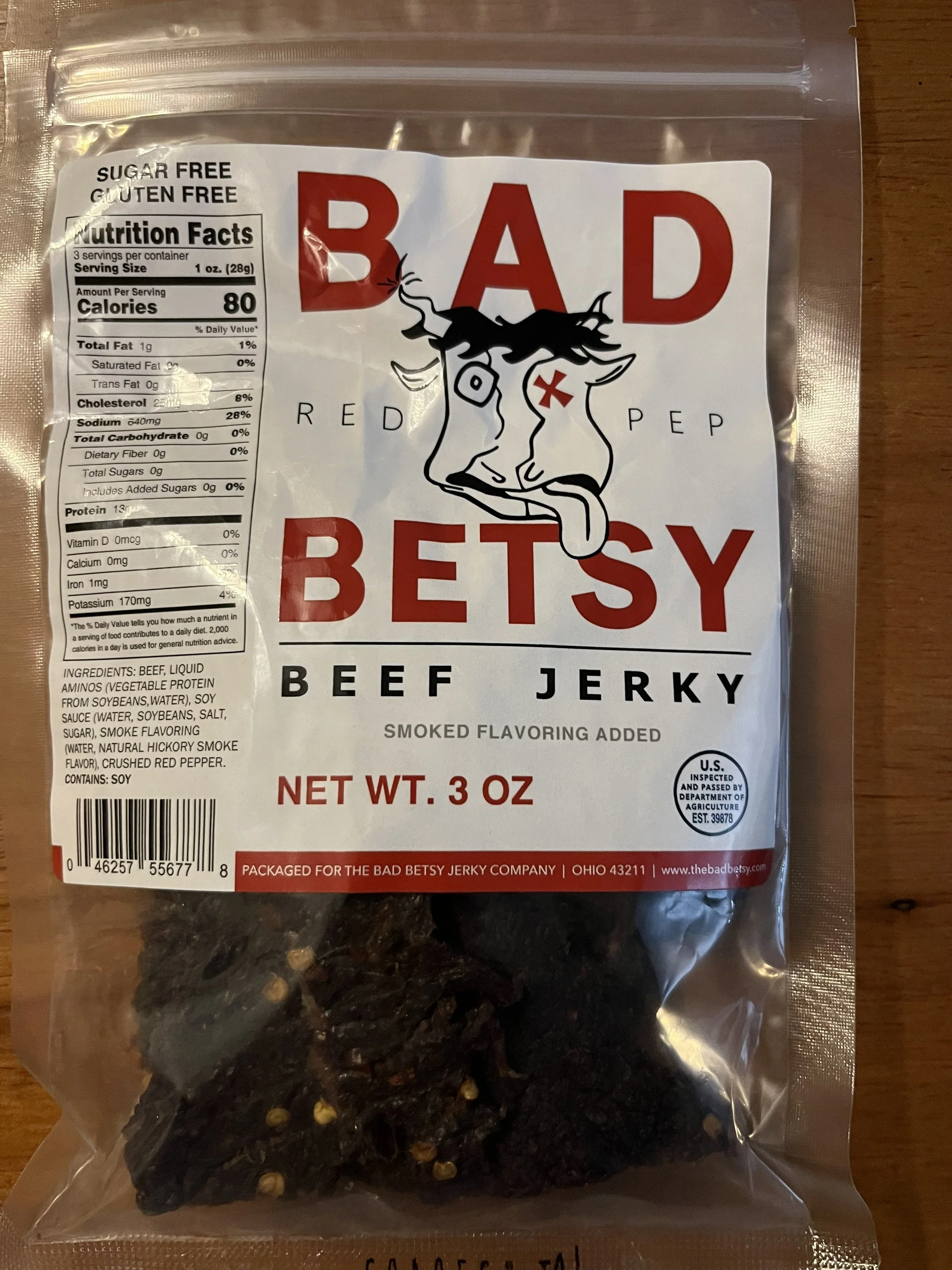 Red Pep Beef Jerky