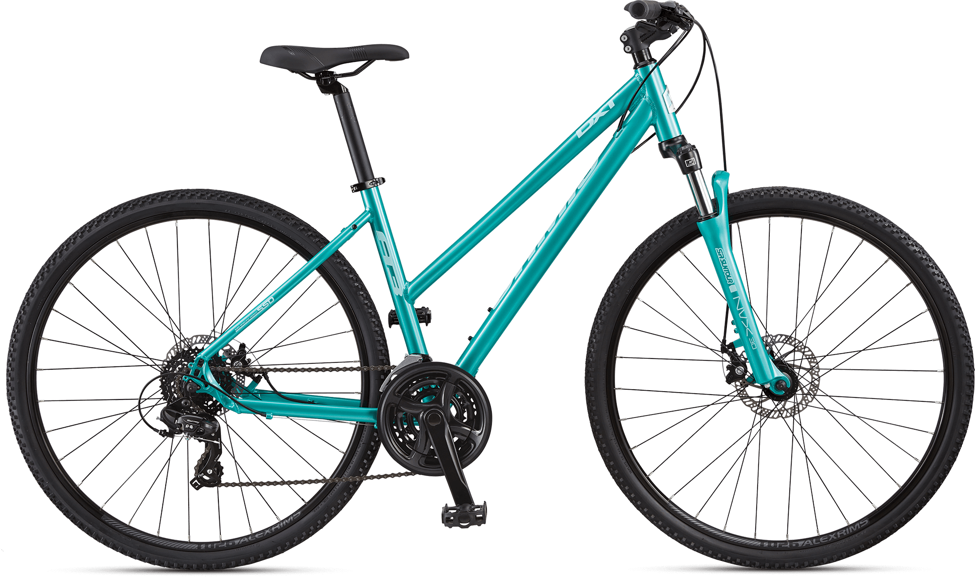 Jamis DXT A3 hybrid bike rental at Bike the Dunes in Porter, IN.