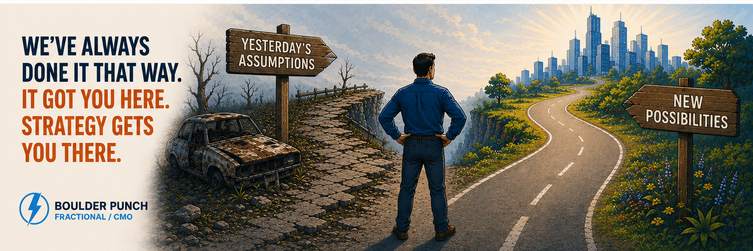 "We've Always Done It That Way" Is Not a Marketing Strategy