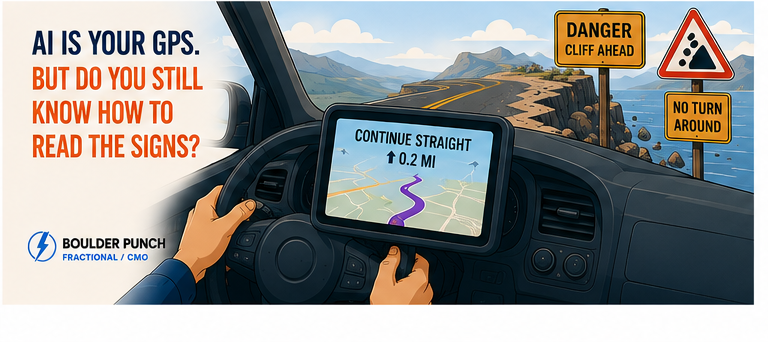 AI Is Your GPS. But Do You Still Know How to Read a Map?