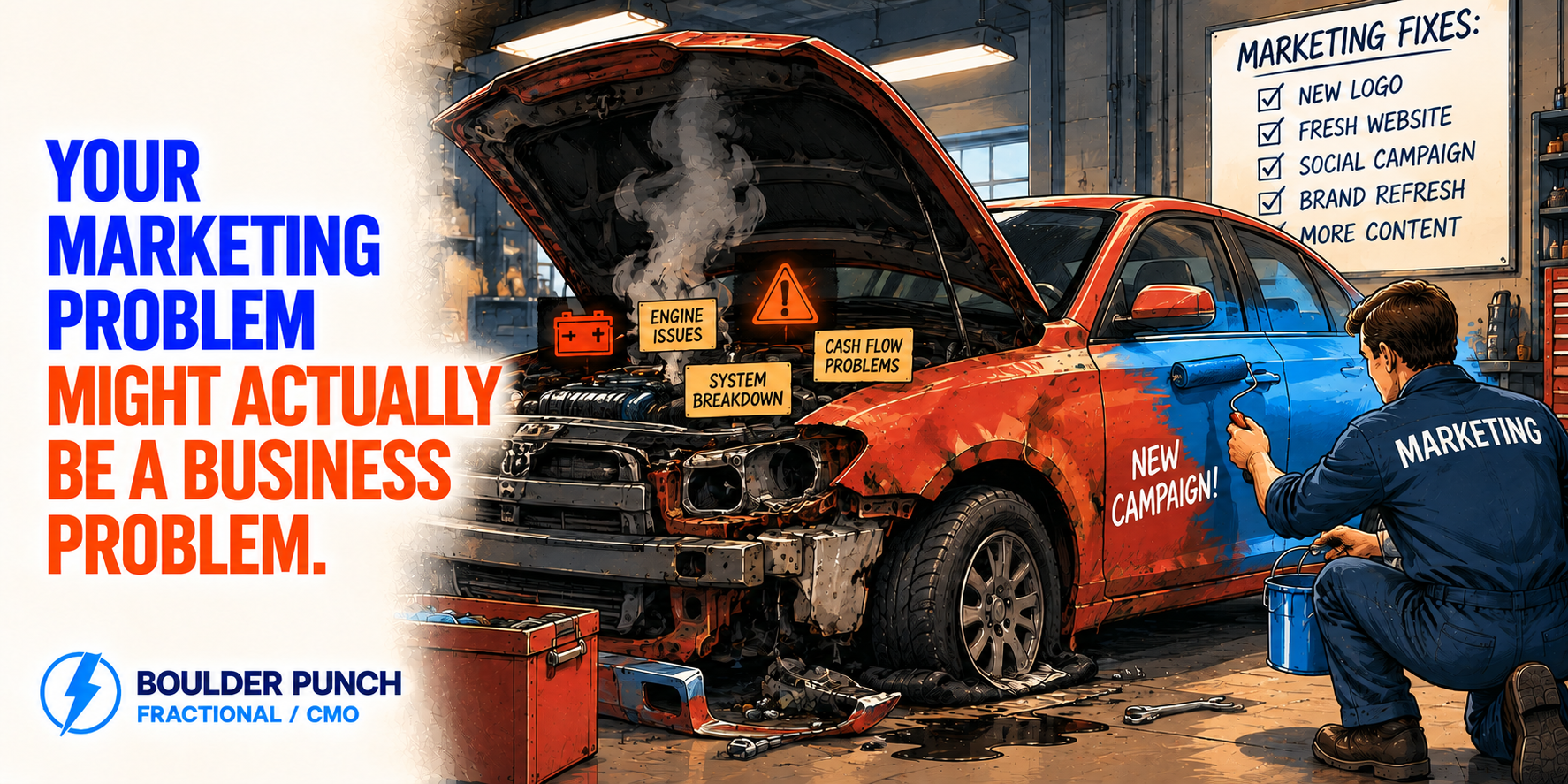 Marketing Problems Under Repair