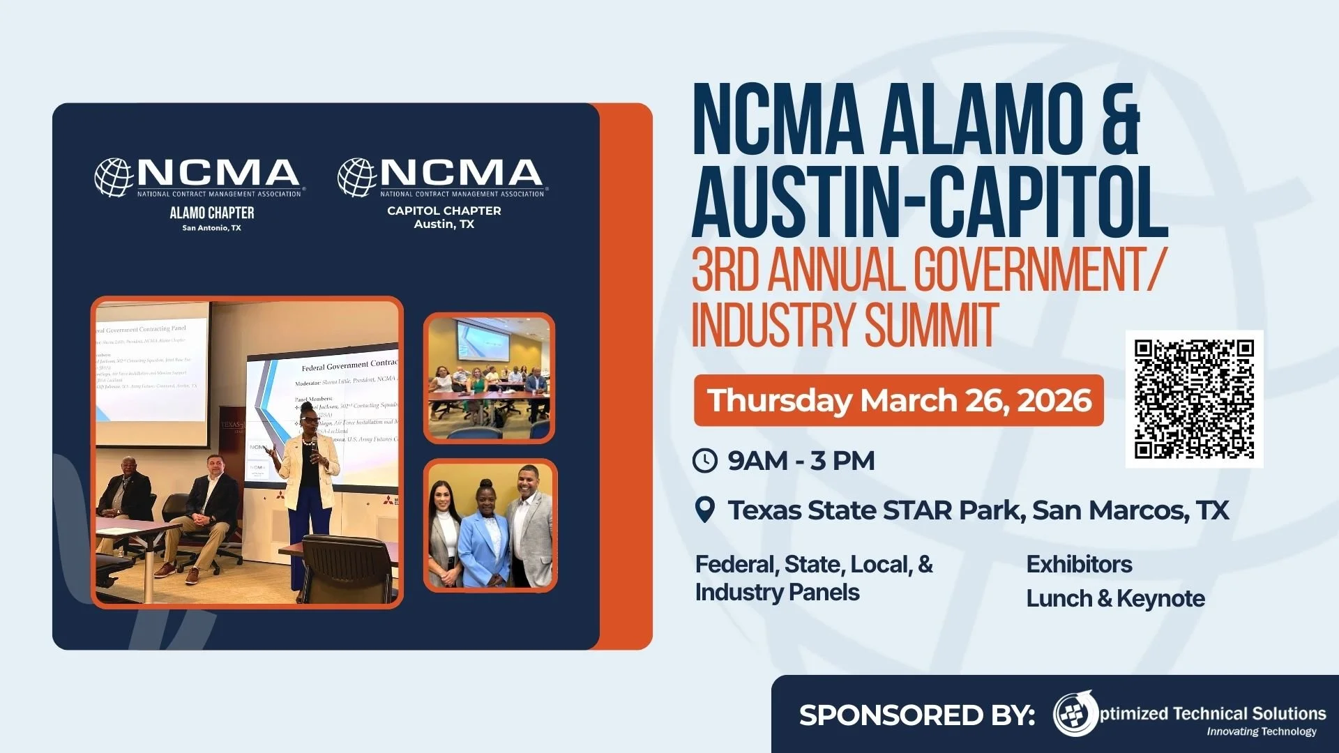 NCMA Alamo &amp; Austin-Capitol 3rd Annual Government/Industry Summit