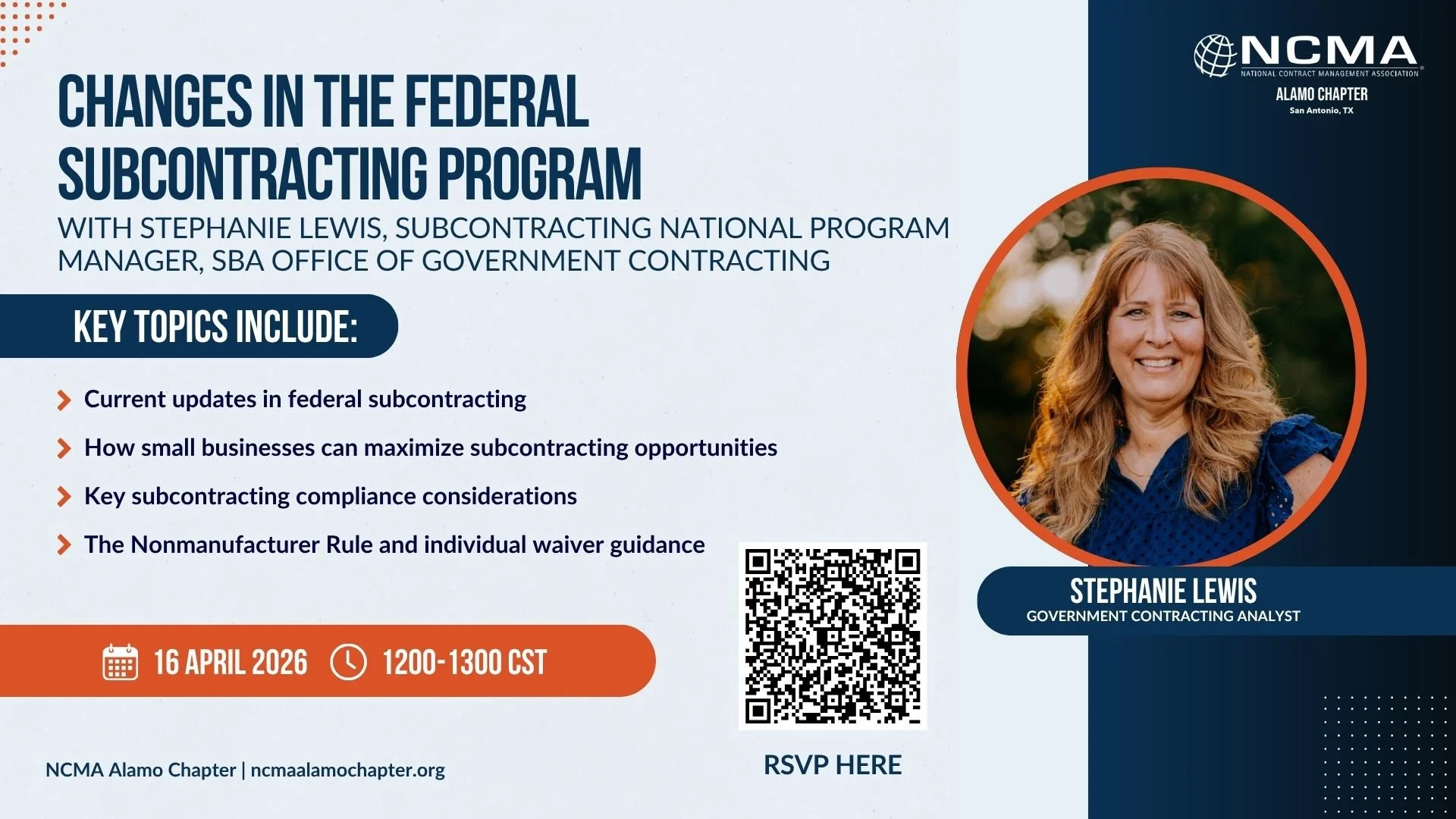Changes in the Federal Subcontracting Program with Stephanie Lewis