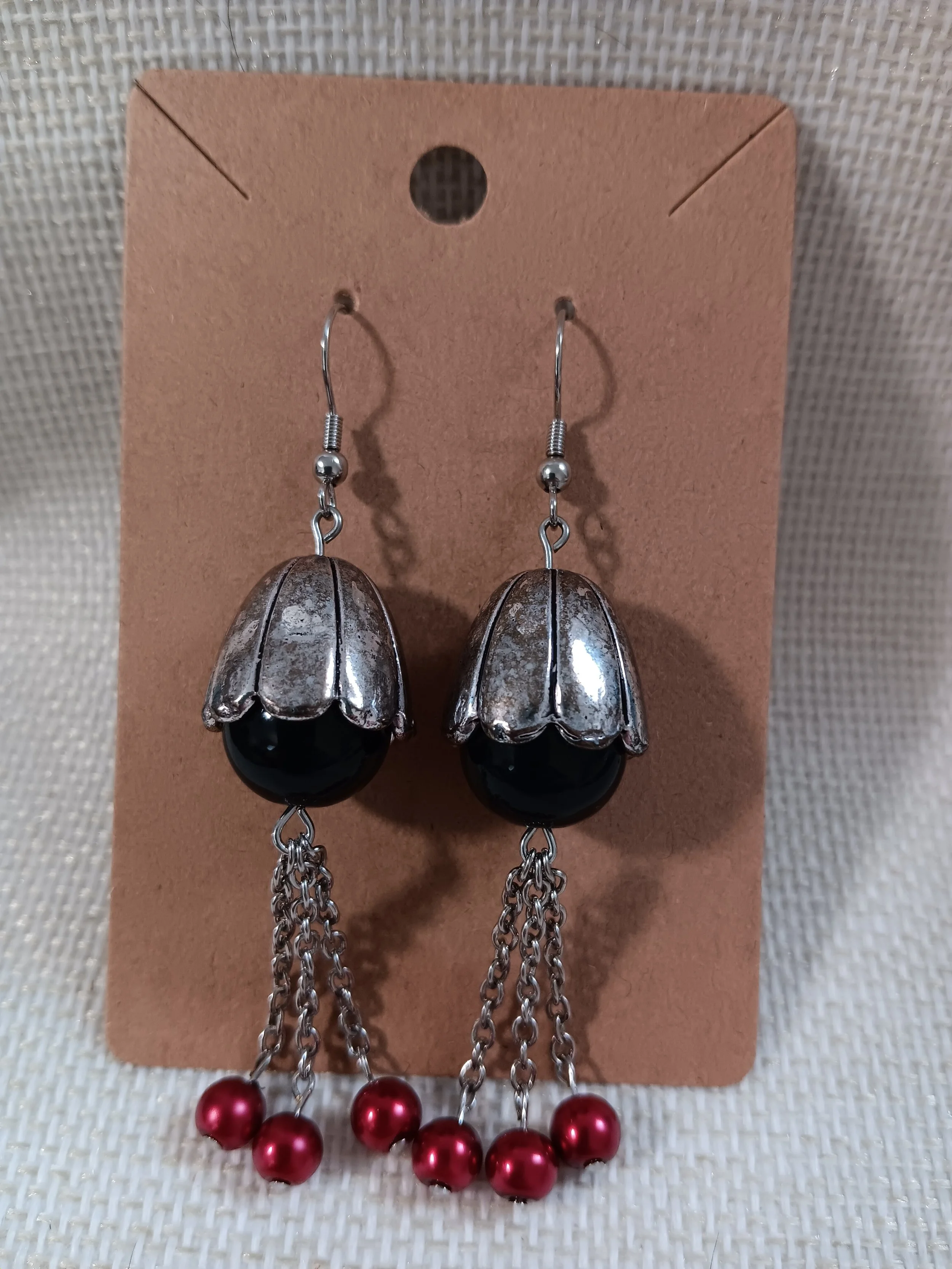 ​The Midnight Tulip Earrings