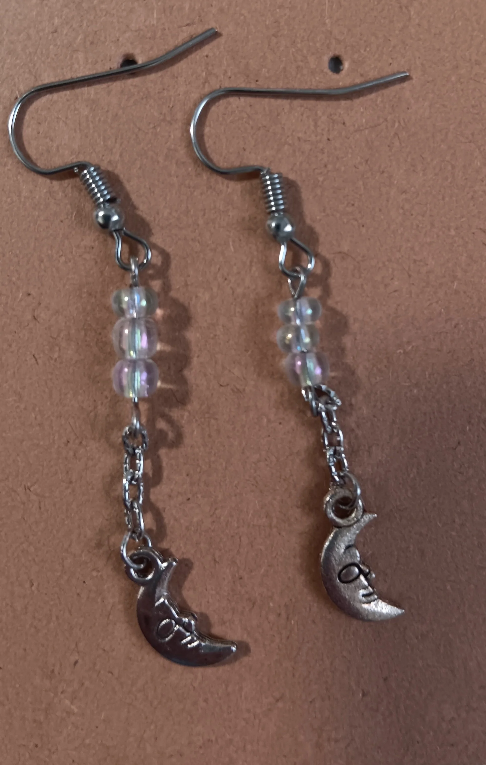 Moon Dangle Earrings