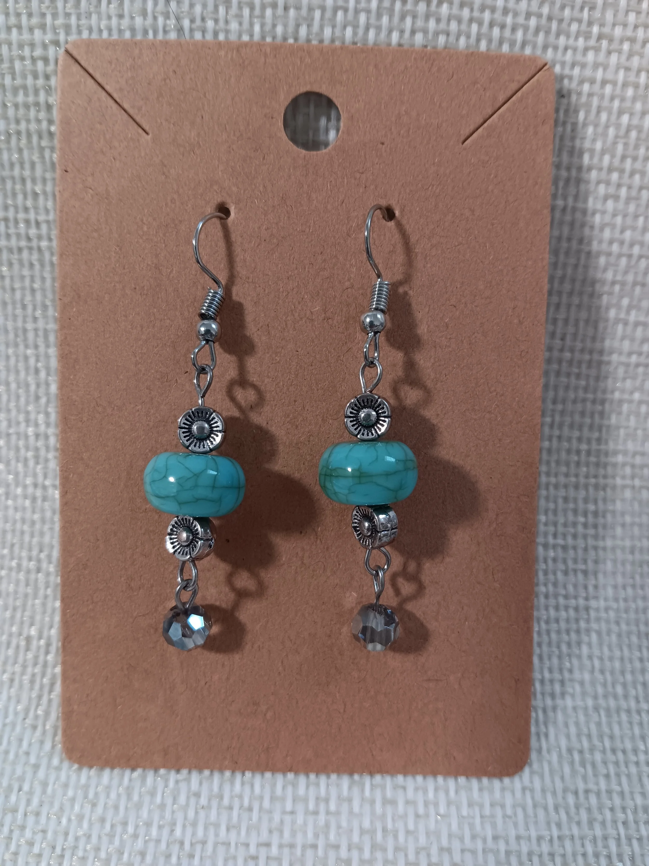 ​Turquoise Trail Dangle Earrings