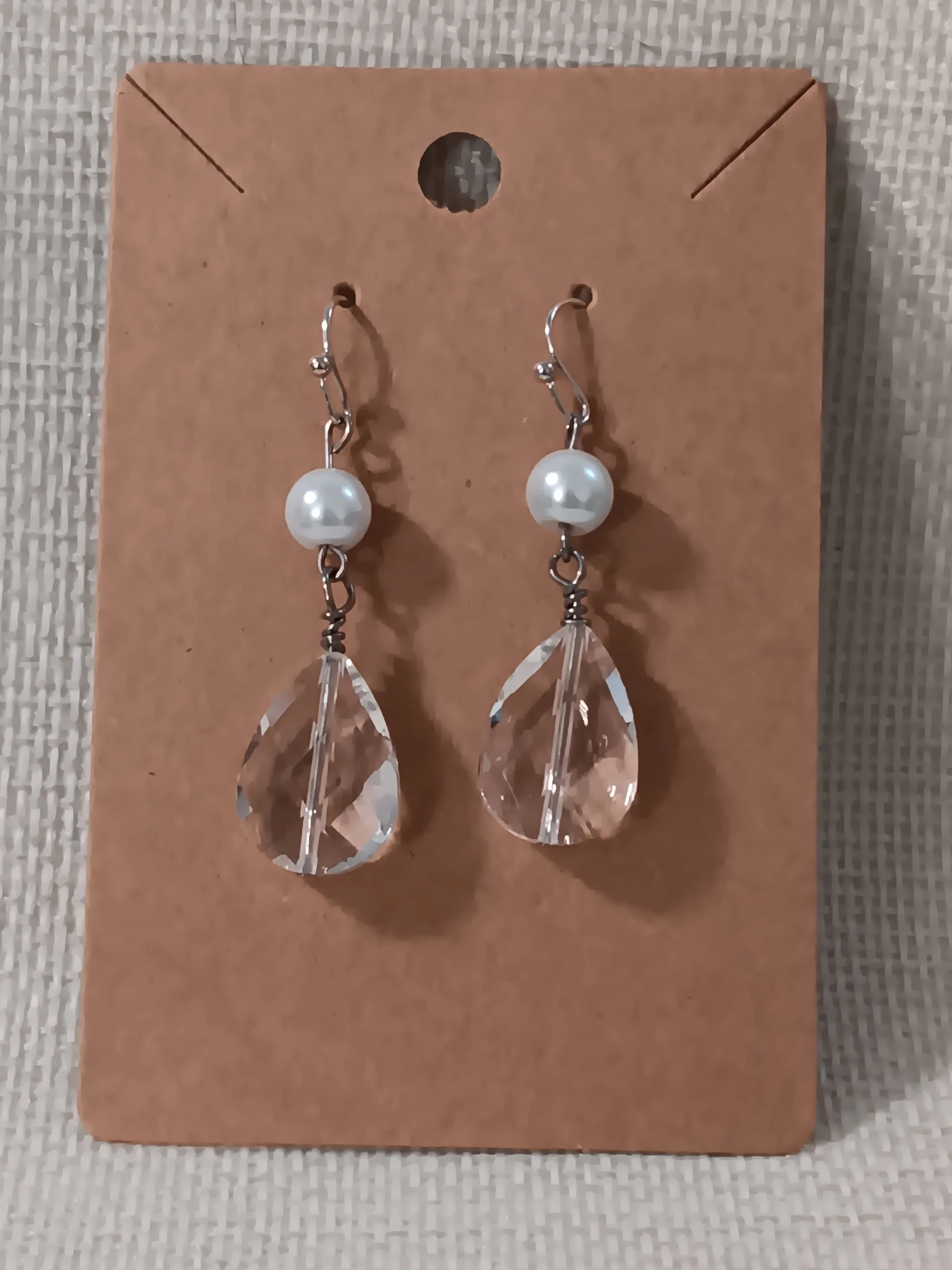 ​Pearl Prism Drop Earrings