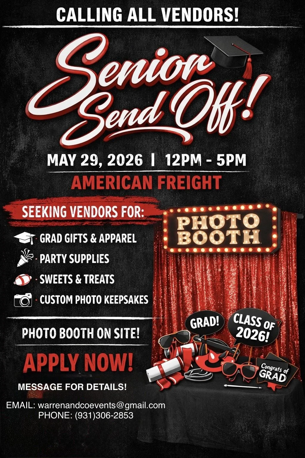 Senior Send Off Event