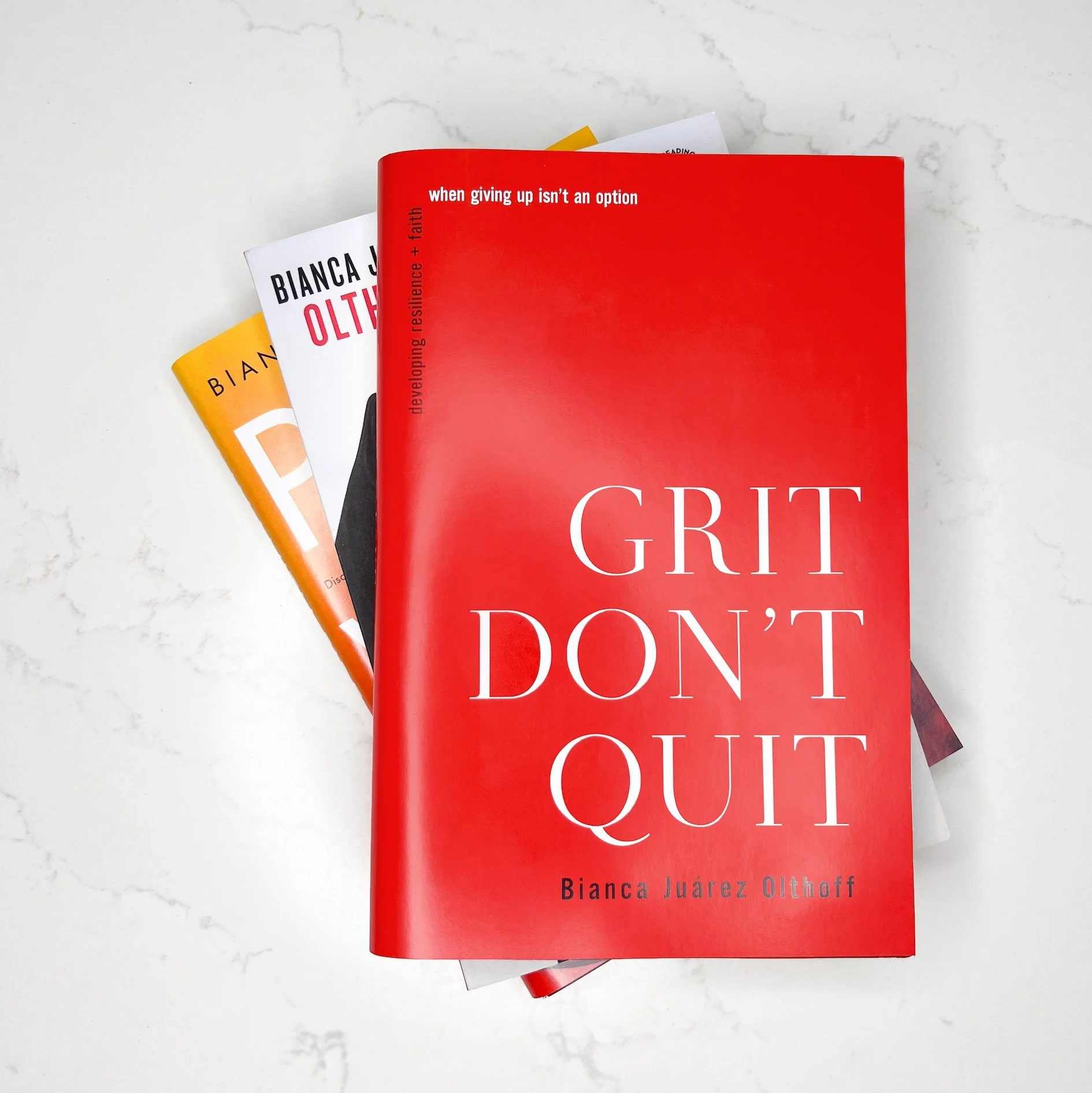 Leadership, overcoming and hope books.