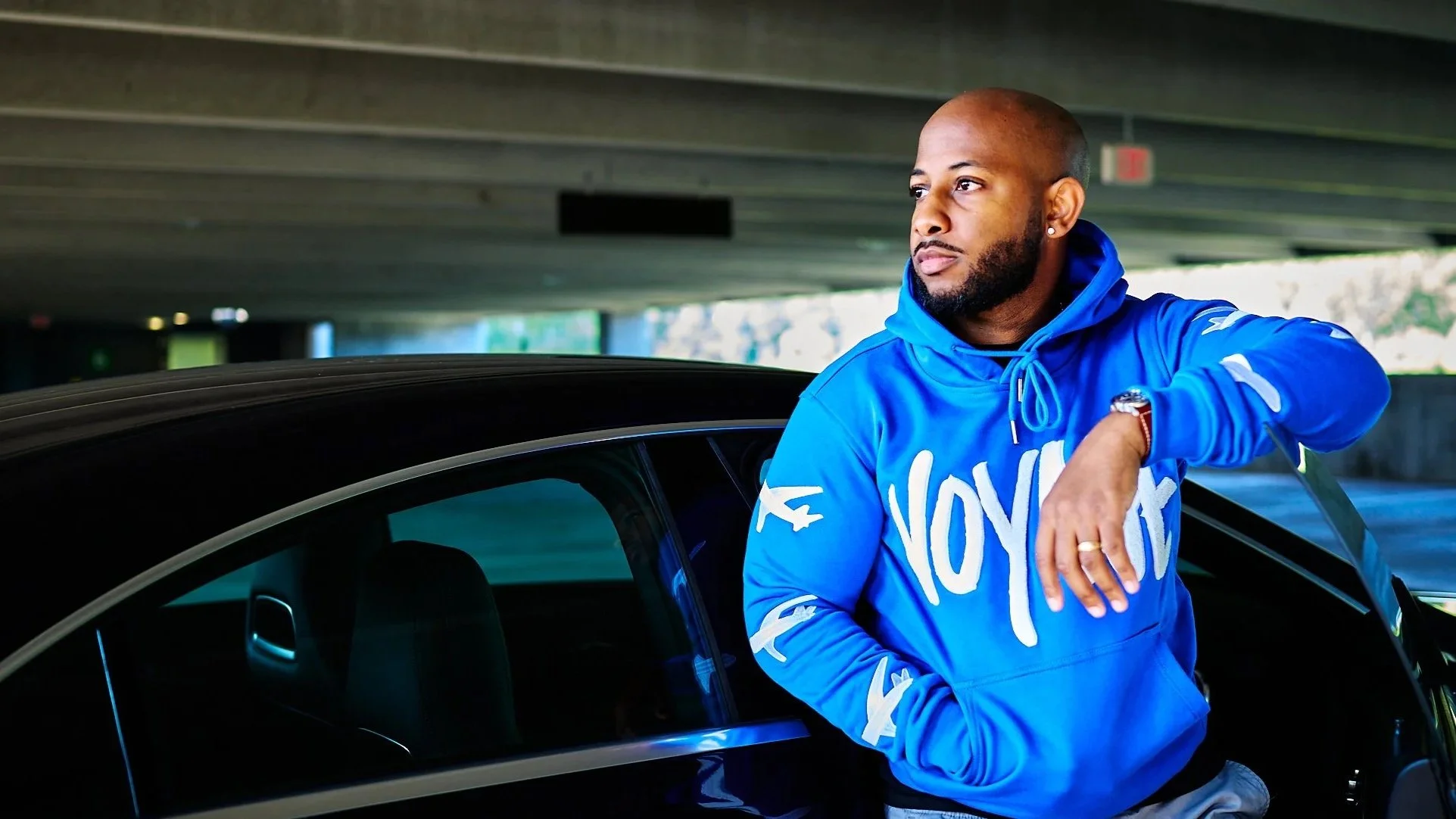 Blue Final Voyage Hoodie