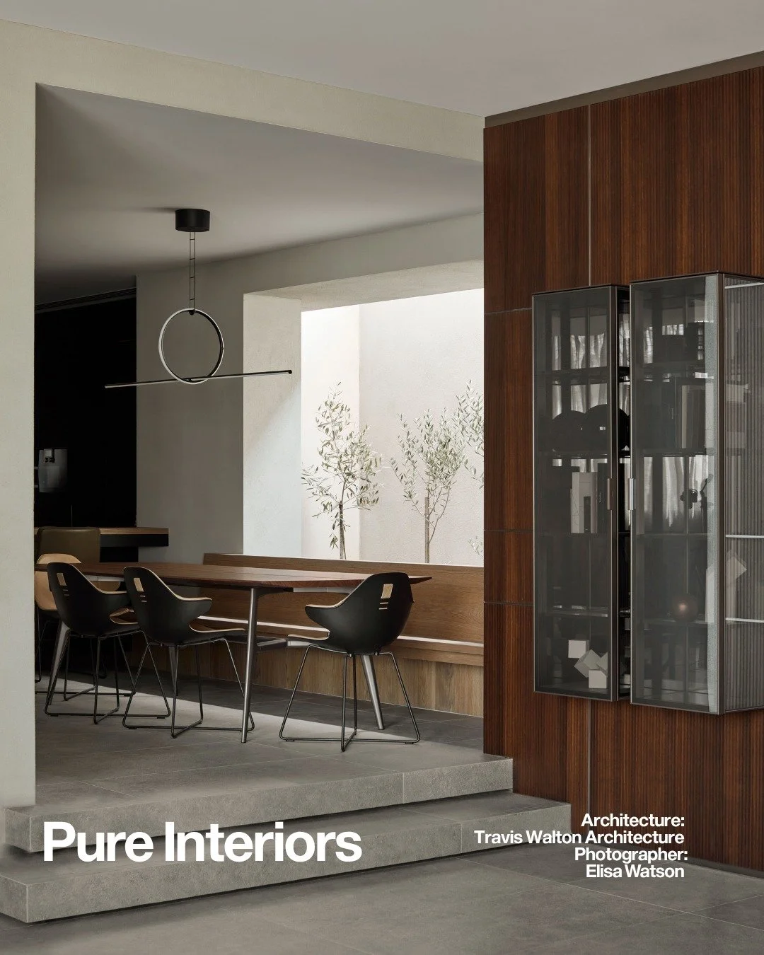 A refined commercial environment for @pure.interiors

- 

Architect
@traviswalton_architecture

- 

Photography
@elisawatson_photography