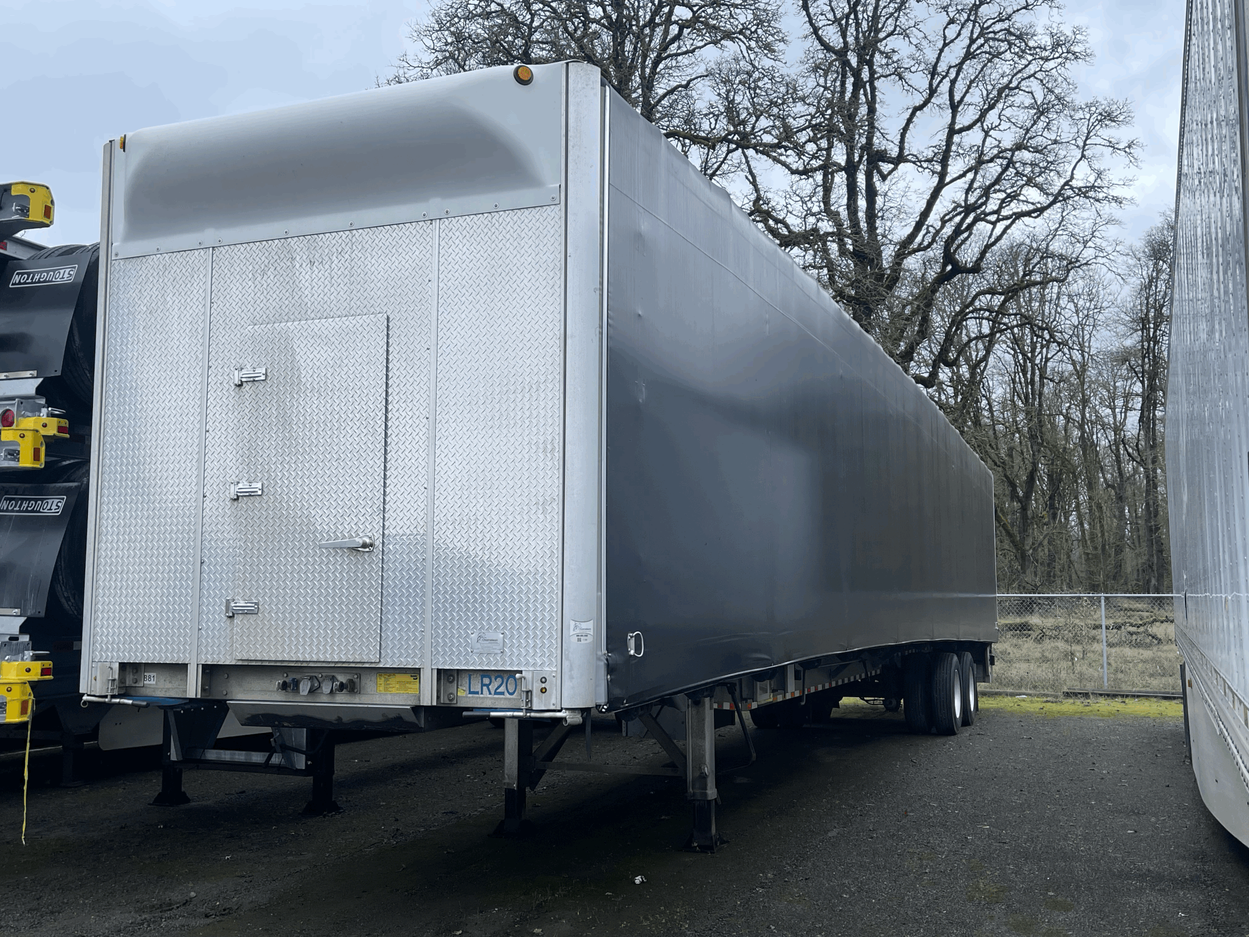 2021’ Retinouer 53’ Curtain Van   $1500.00 / Month OAC