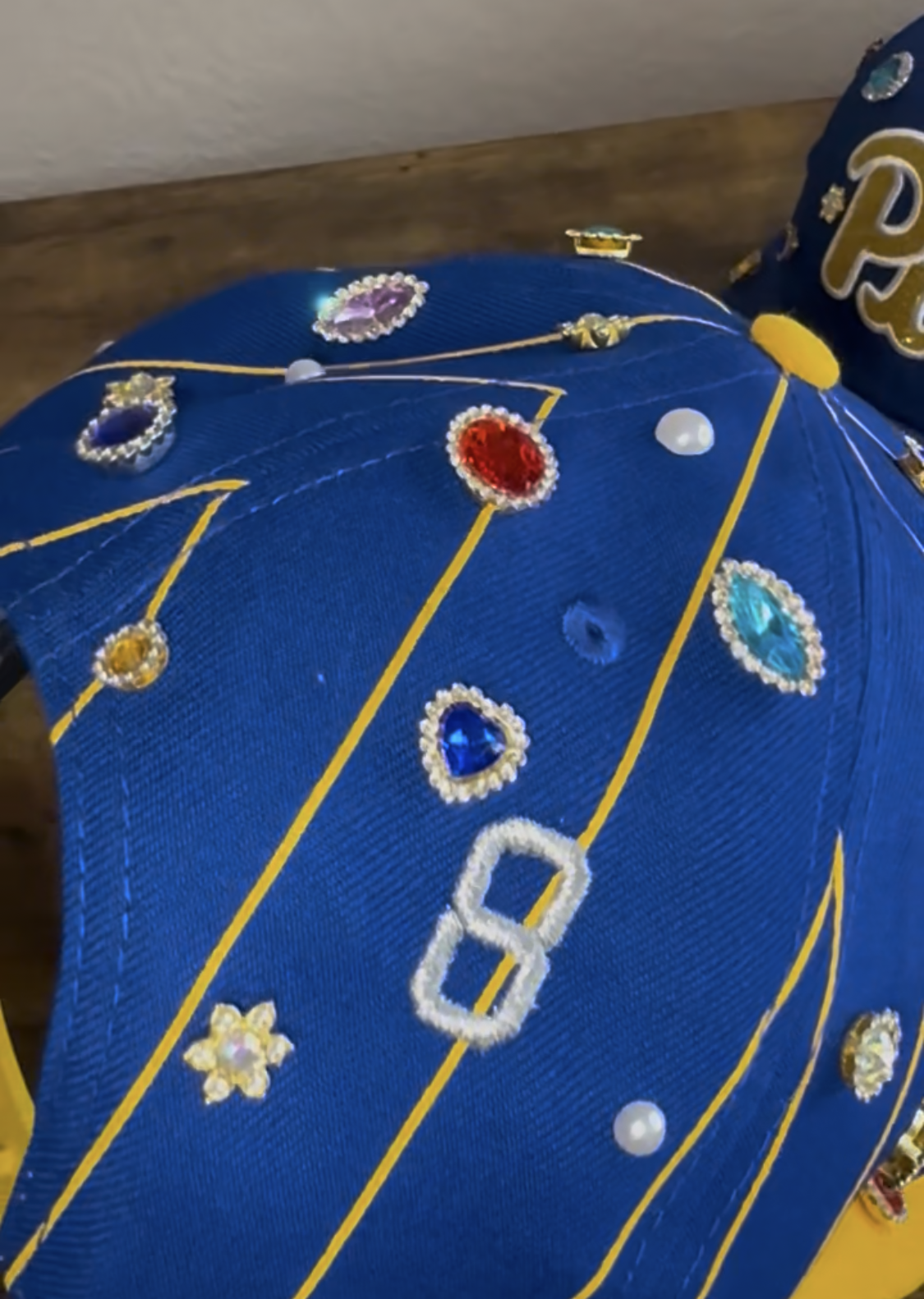 Custom Hat with Stitching