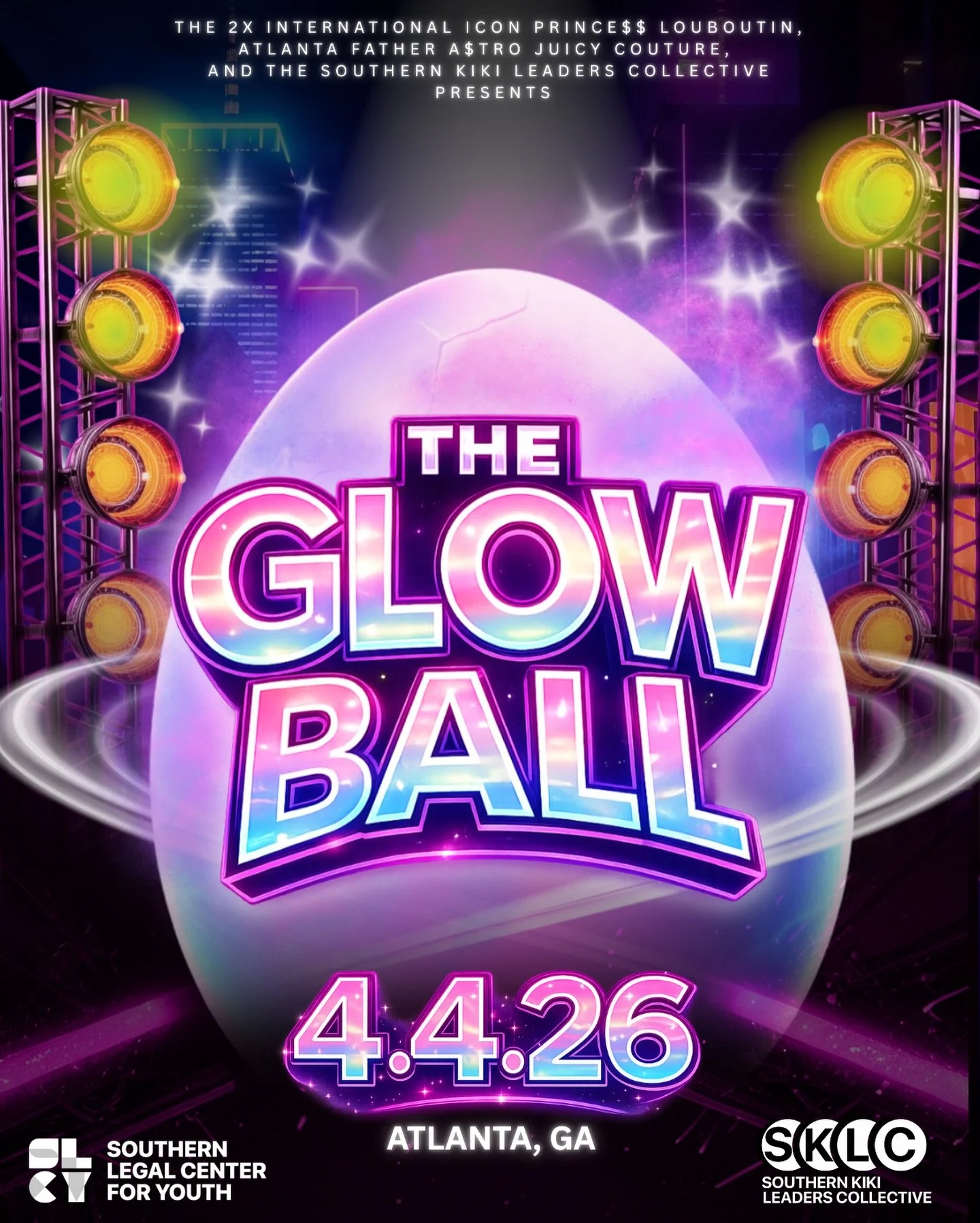 Something is hatching&hellip; 🥚✨
Save the date or get left in the dark.

THE GLOW BALL
4.4.26 | ATLANTA, GA
$3,000 IN GRAND PRIZES

#GLOWBall #ATLKIKISCENE #YOUTHEMPOWERMENT #BALLROOM #SKLC