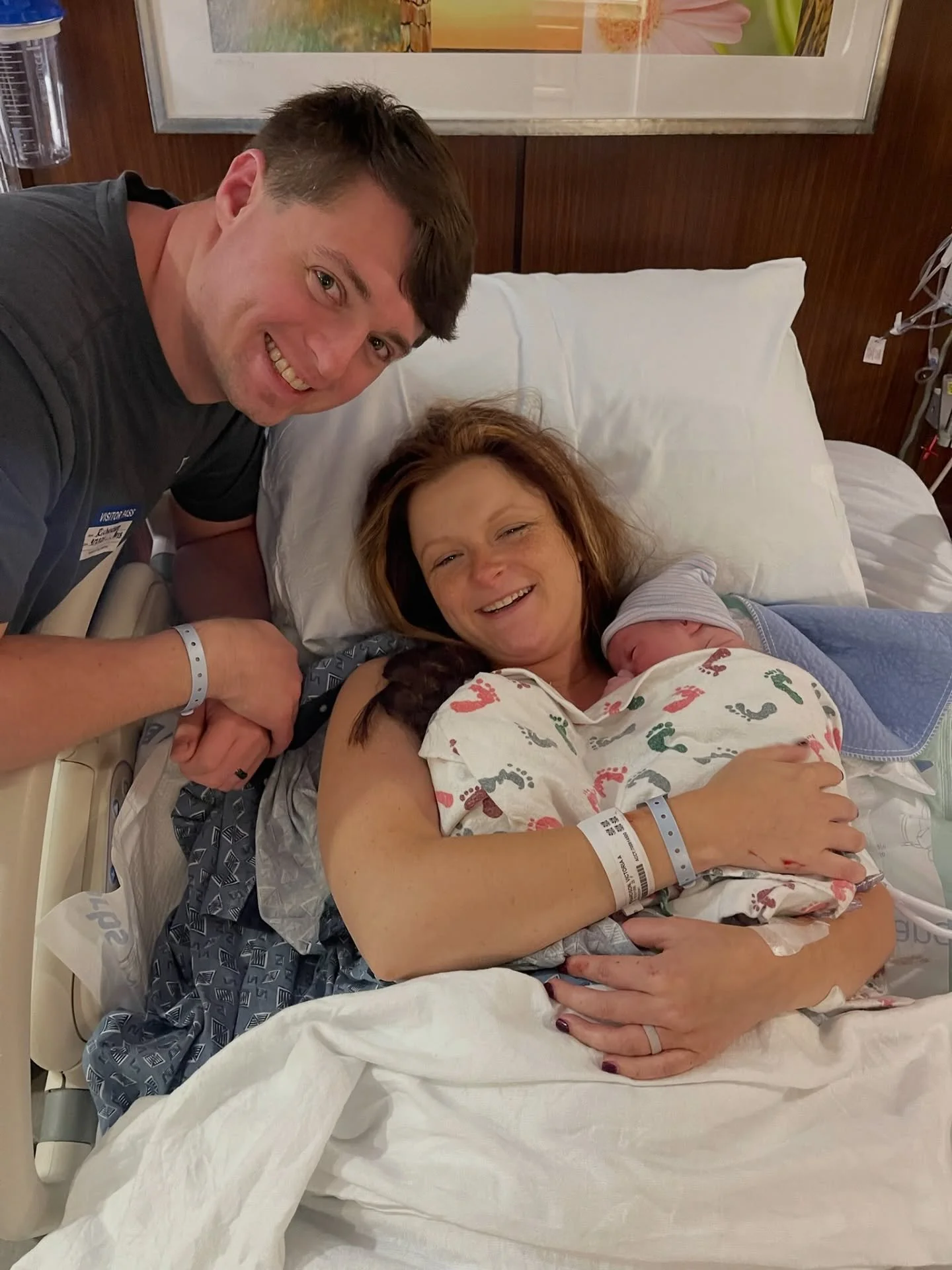 Our family grew a little bit bigger this week! Welcome to the world, Owen Bradley Brooks Richardson.