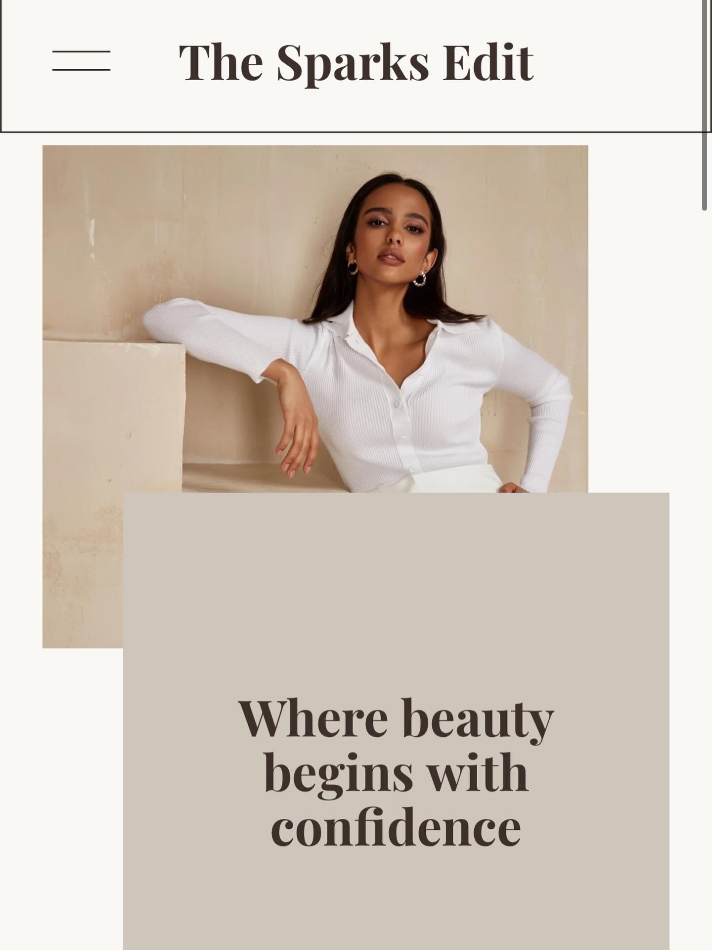 New website alert! Click the link in bio to check out the new blog. #thesparksedit #blogging #fashionblogger #beautyblogger