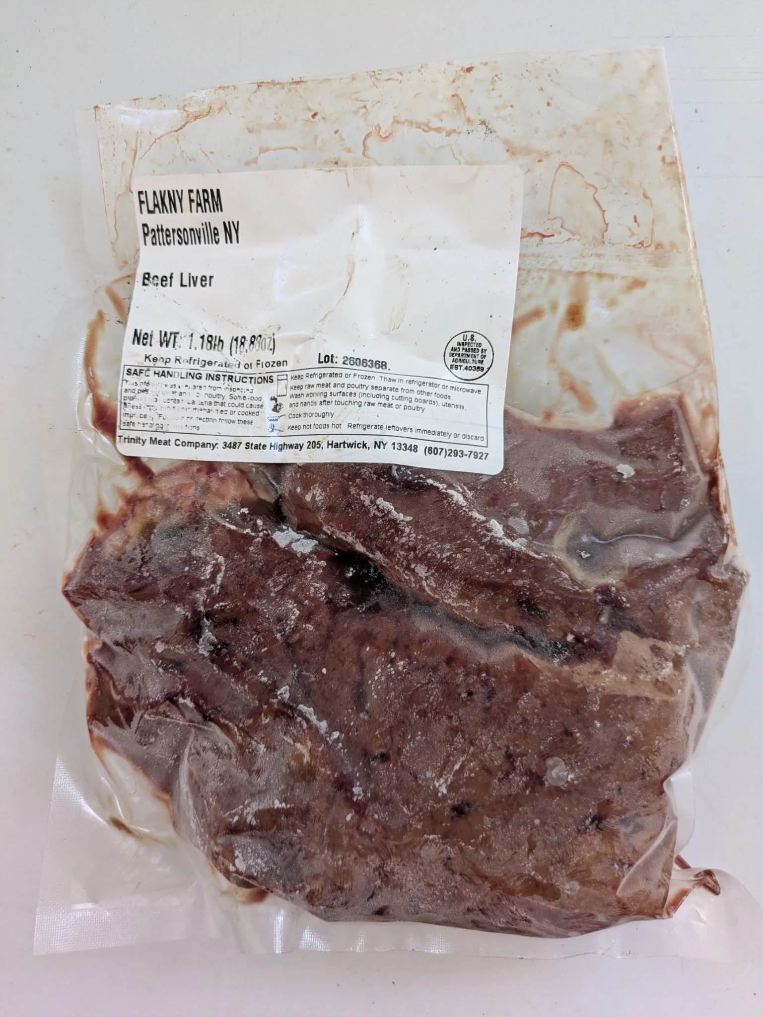 Grass-Fed Beef Liver