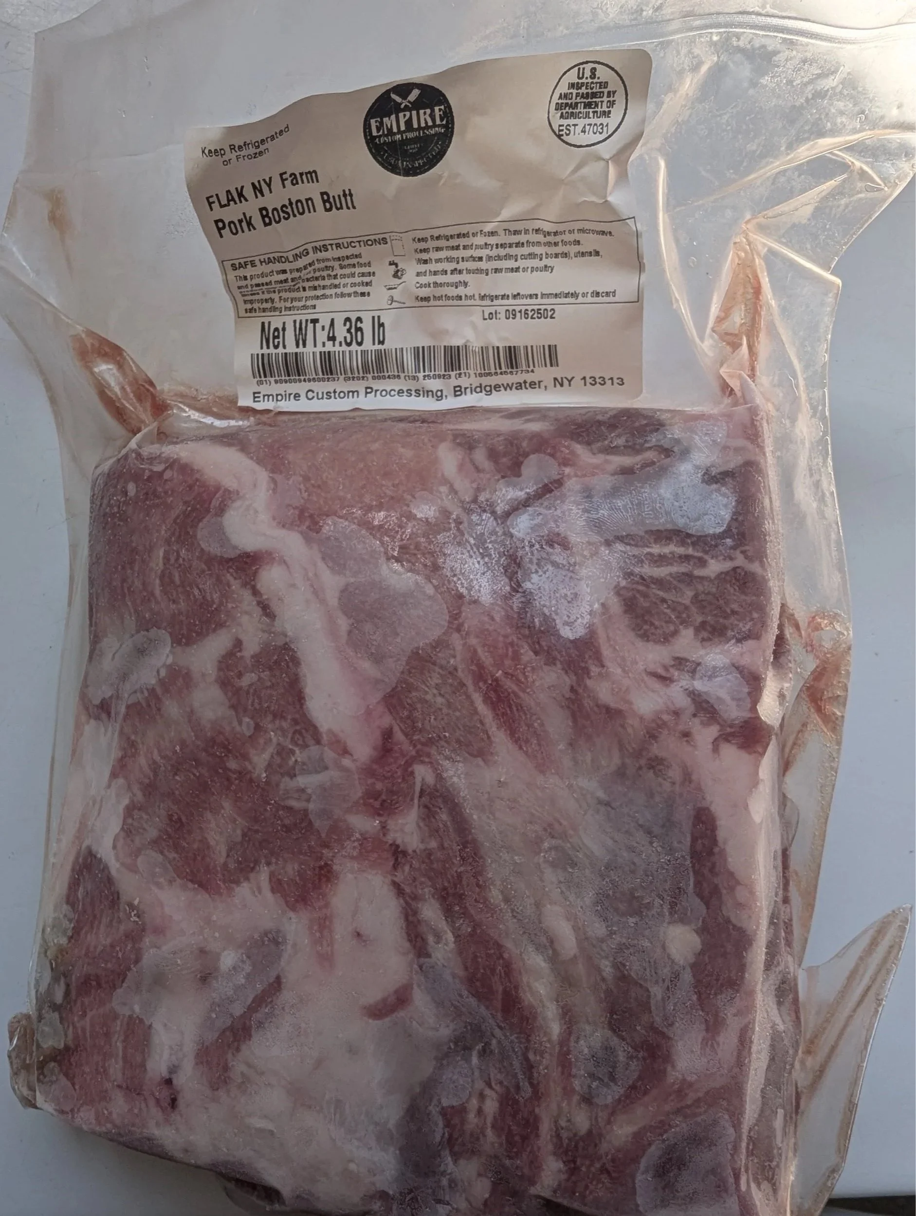 Boston Butt Shoulder Roast 4 lb