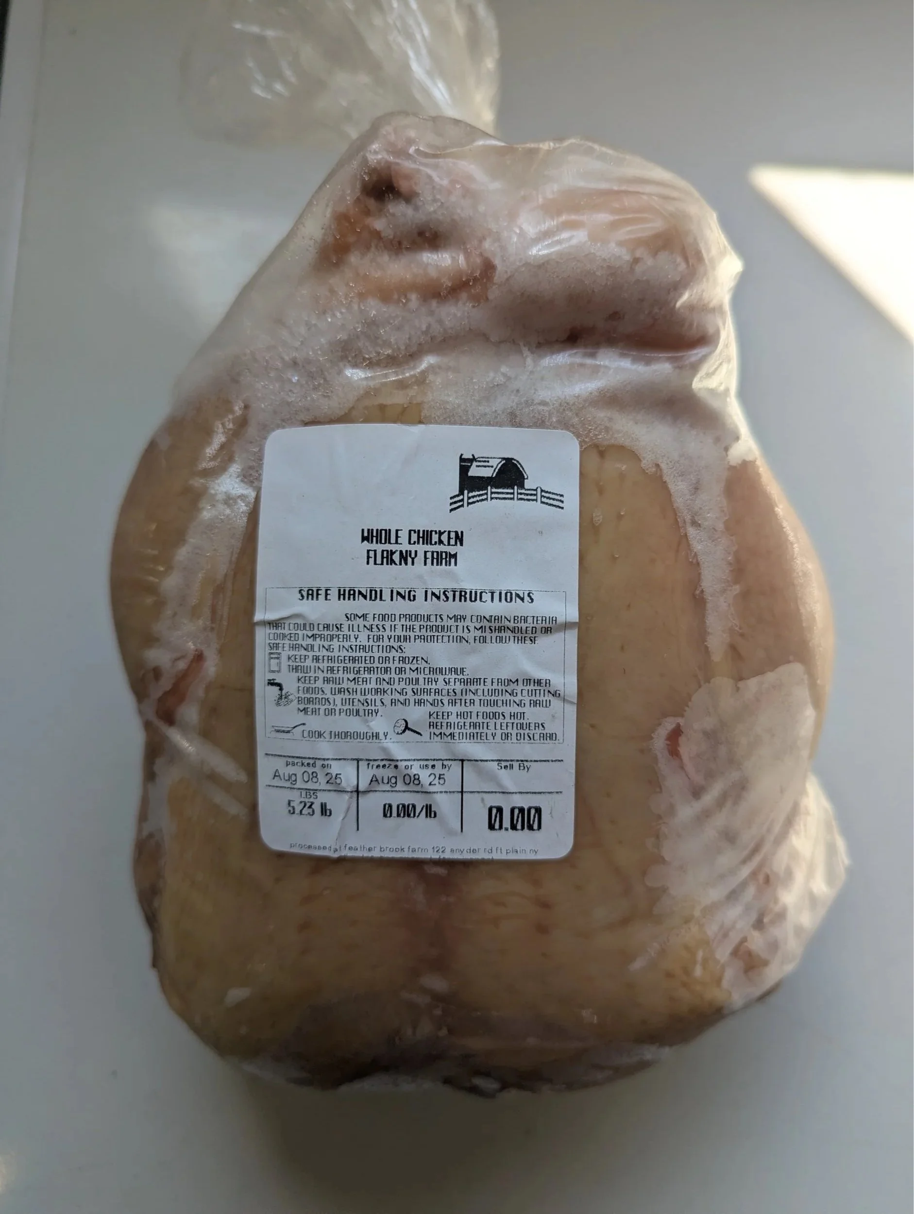 Pasture-Raised Whole Chicken 5 lb