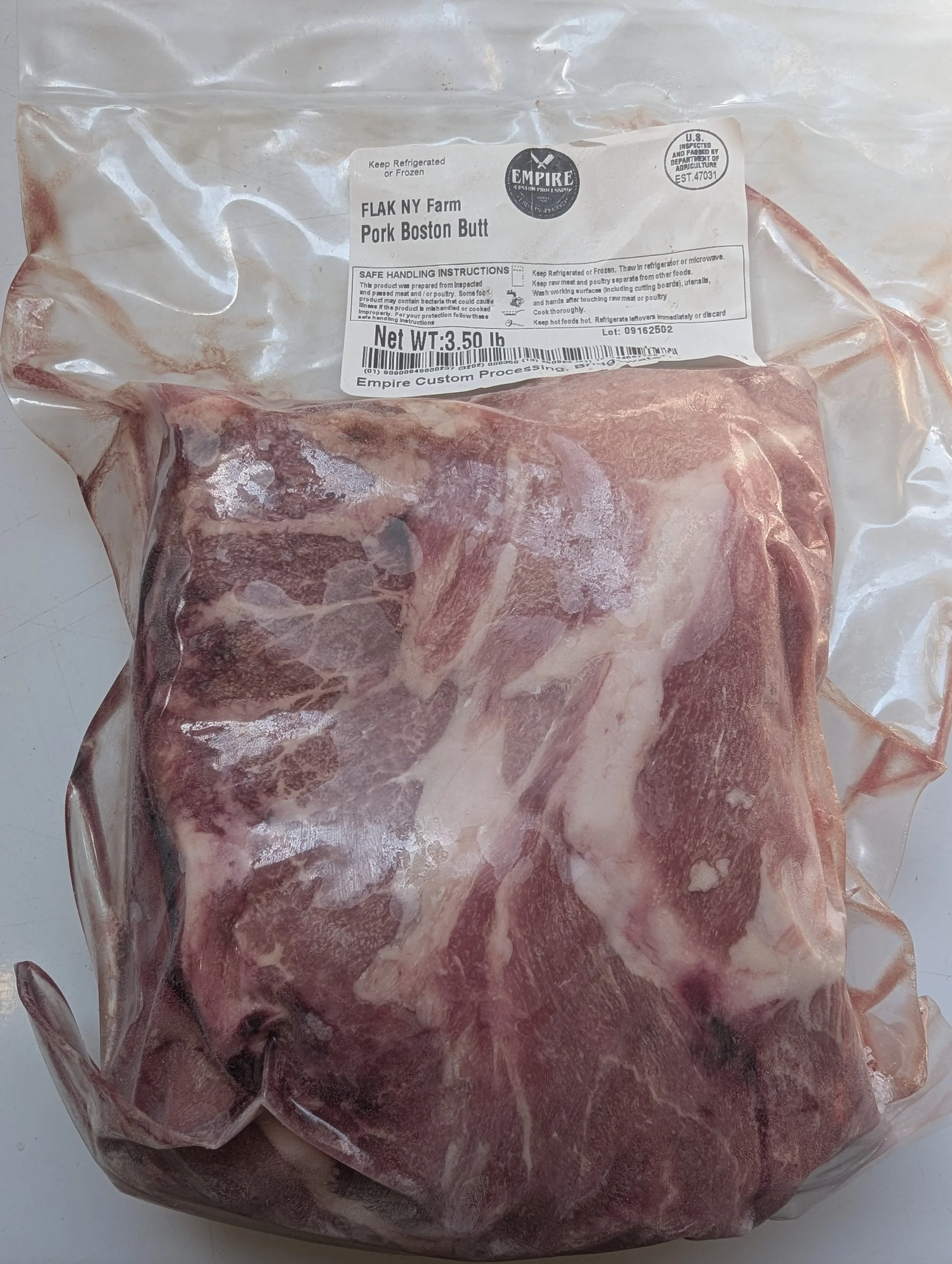 Boston Butt Shoulder Roast 3 lb