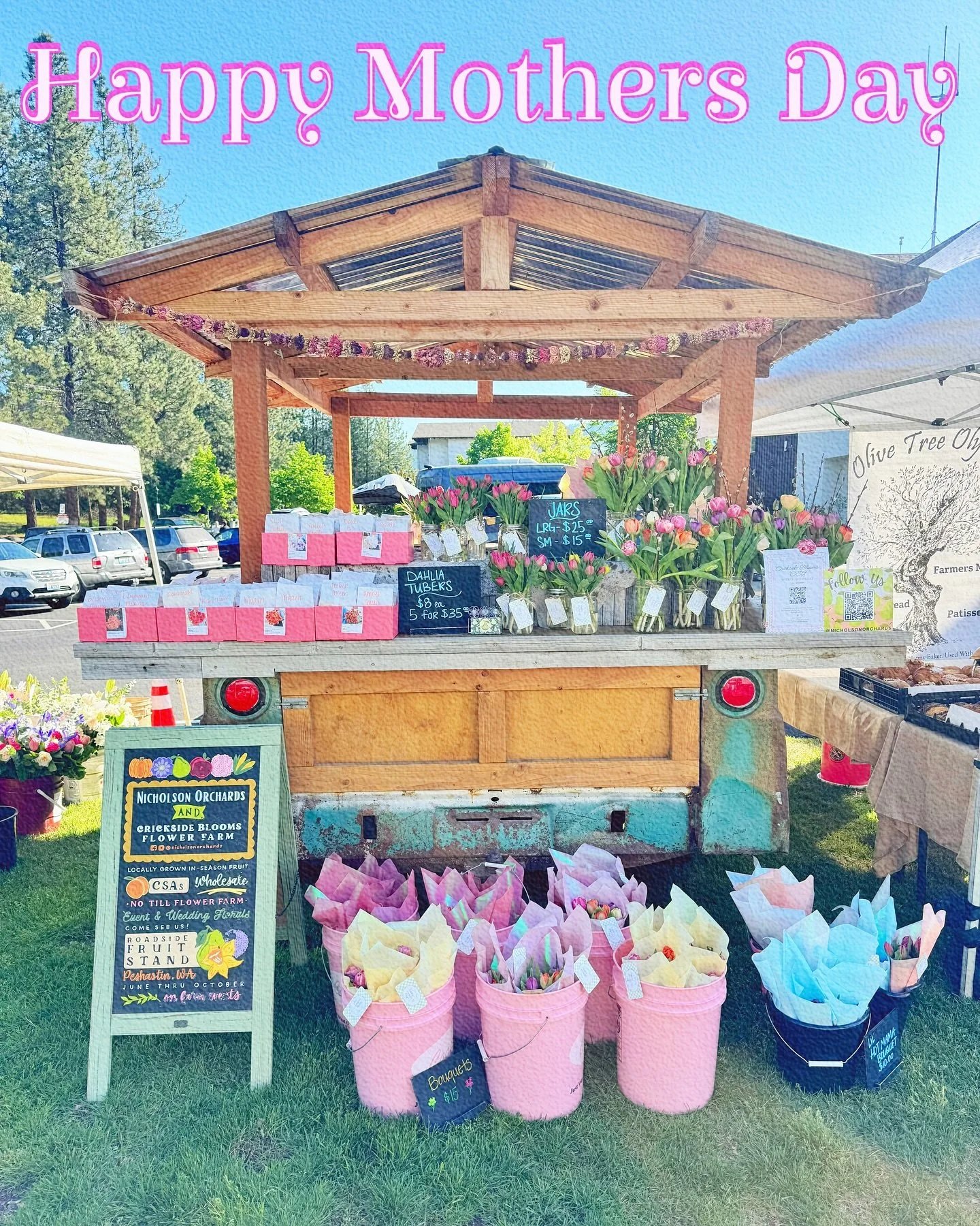 Happy Mother&rsquo;s Day to all the moms out there, and anyone else who chooses to celebrate this day! 🩷

A big THANK YOU to everyone who came out to the market yesterday and bought flowers &amp; tubers, everyone today who ordered a delivery, and th