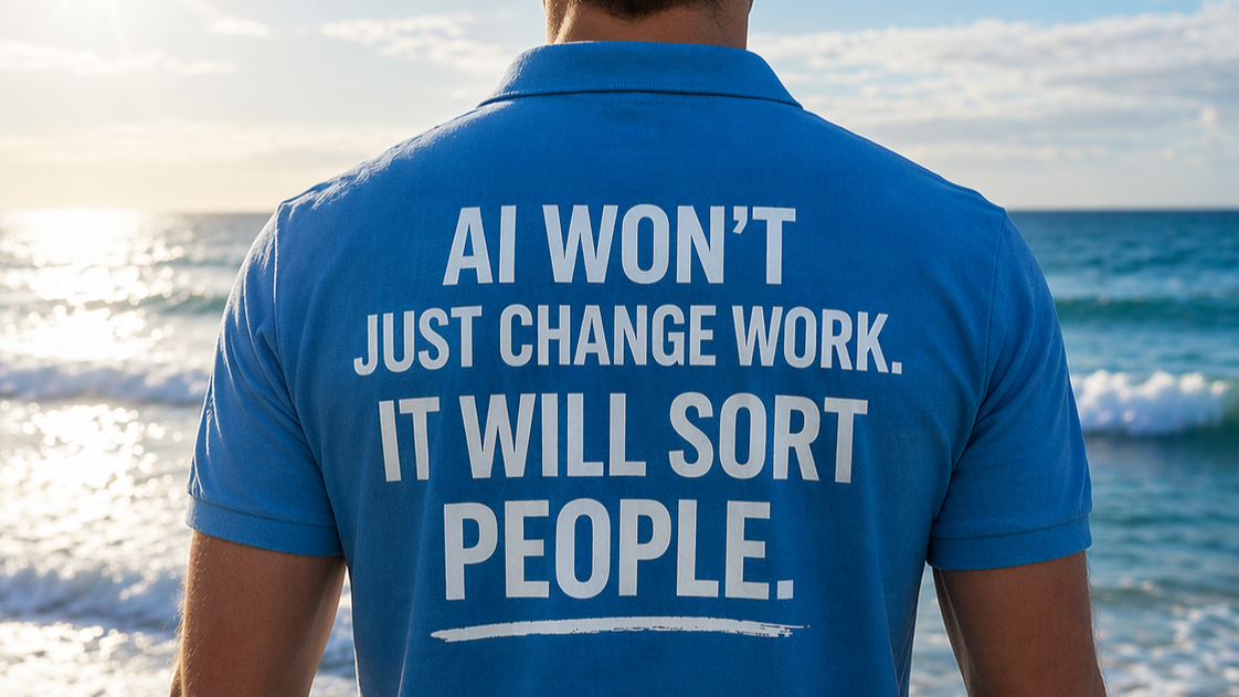 AI Won’t Just Change Work. It Will Sort People.