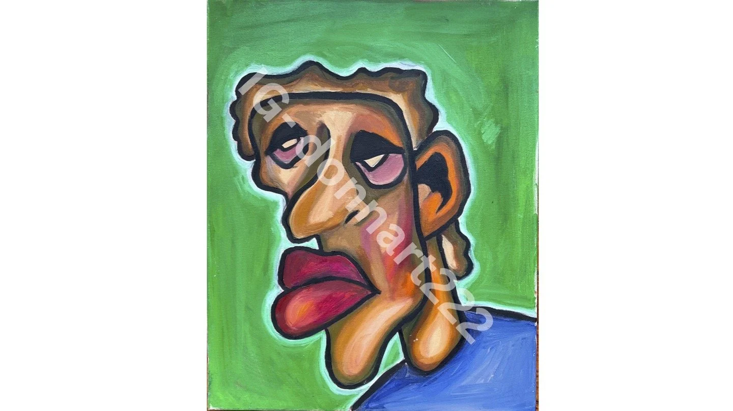 Green Man- Prints Available Only