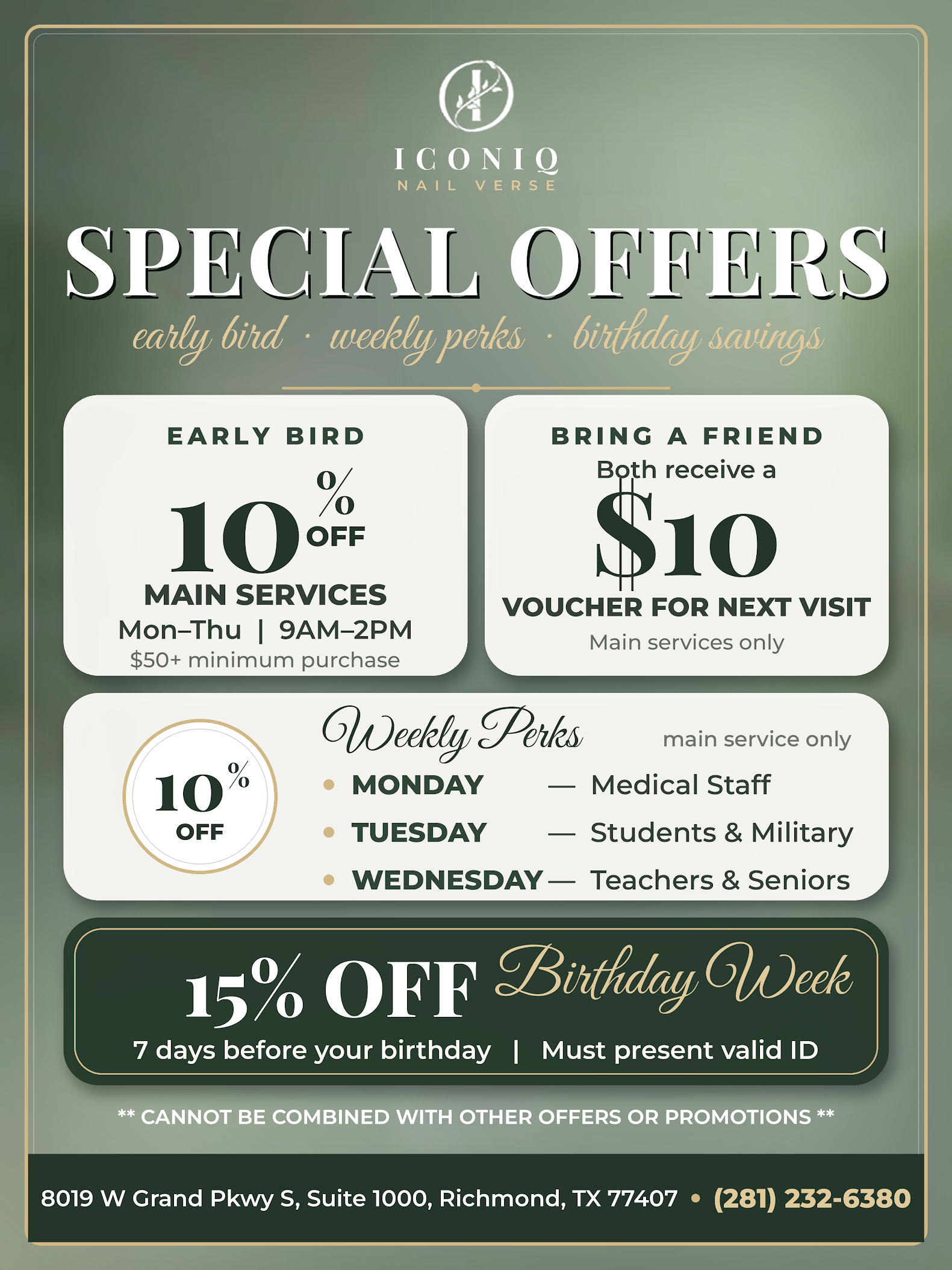 Iconiq Nail Verse Special Offers