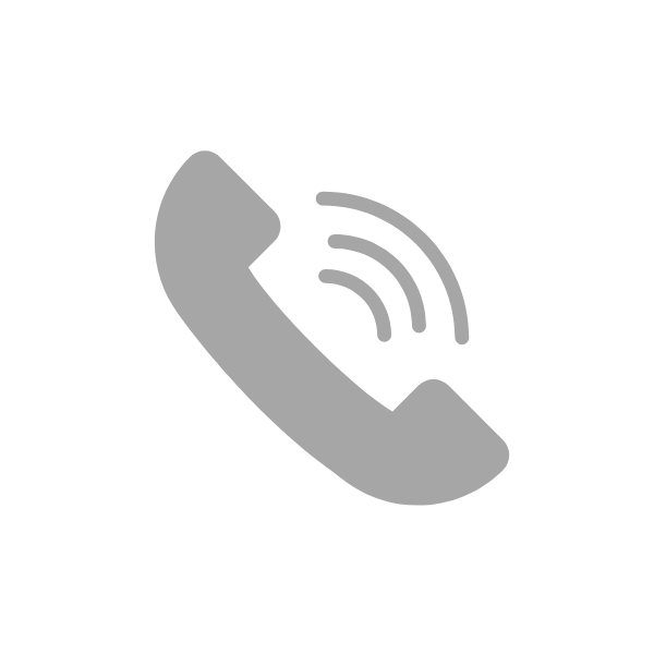 Icon of a telephone receiver with wireless signal indicating a phone call