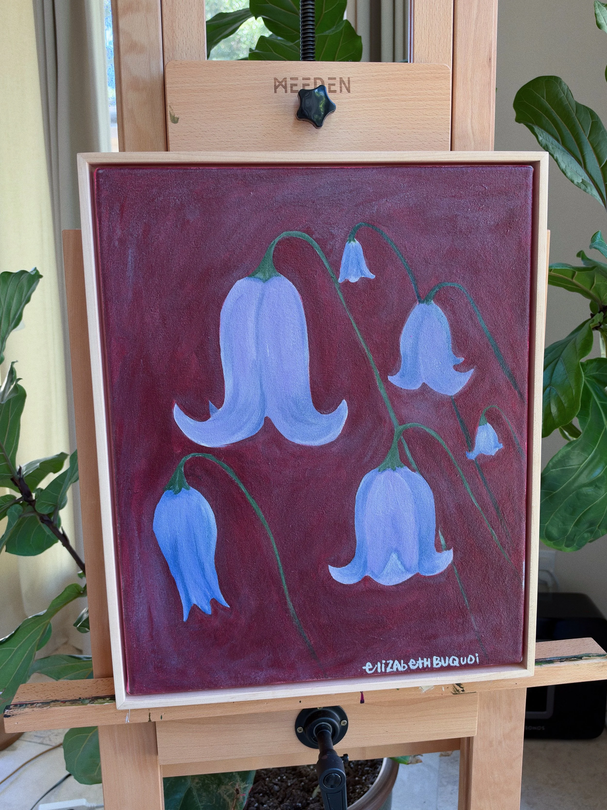 'Curly Clematis' 16X20