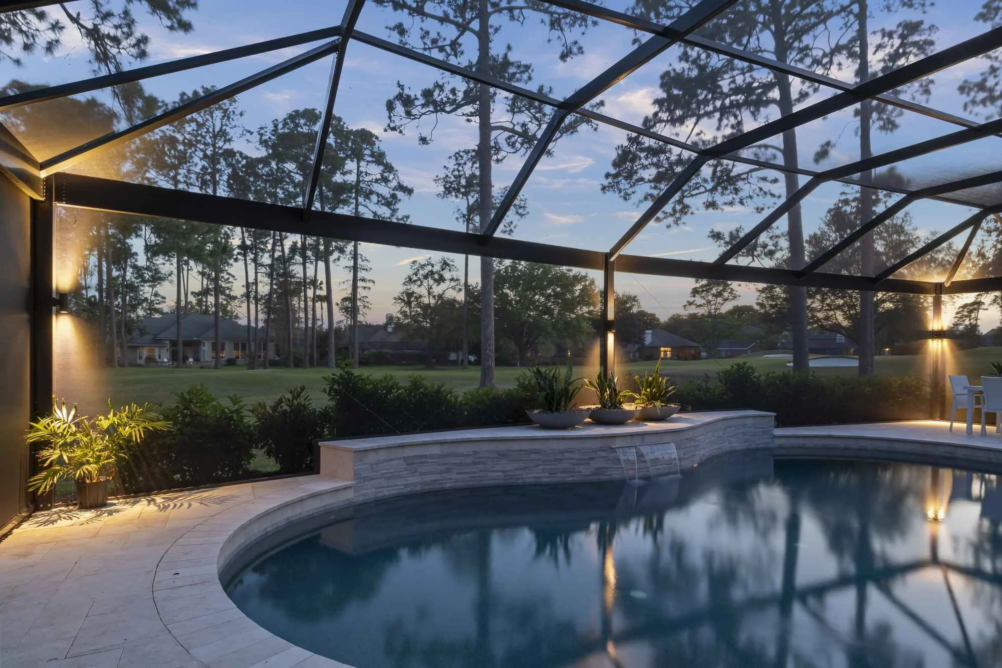 Jacksonville Screen Enclosure Sconce Lighting by Impact Enclosures.jpg