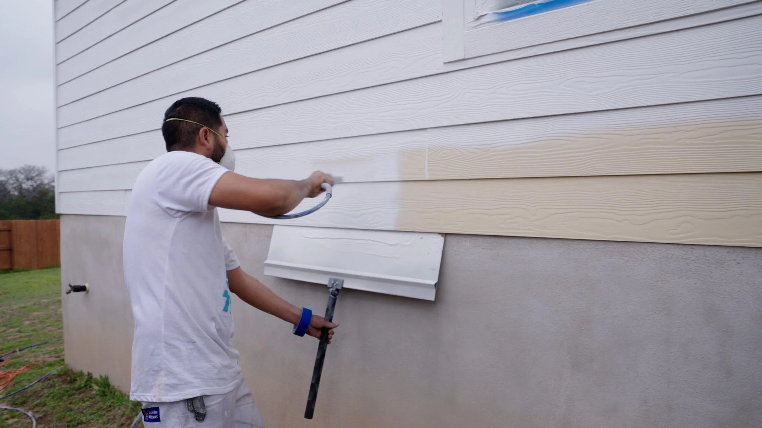 Exterior small house painting