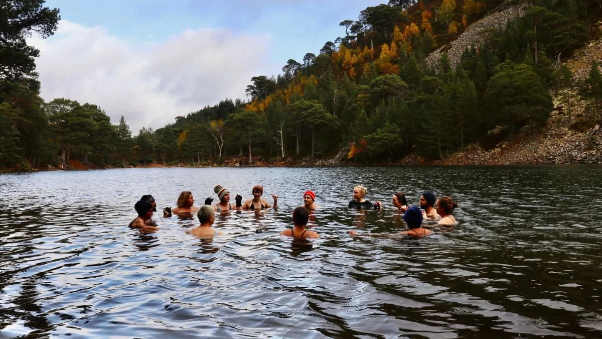 Wim Hof Retreat UK Scotland Cold Water Therapy Wild Swimming