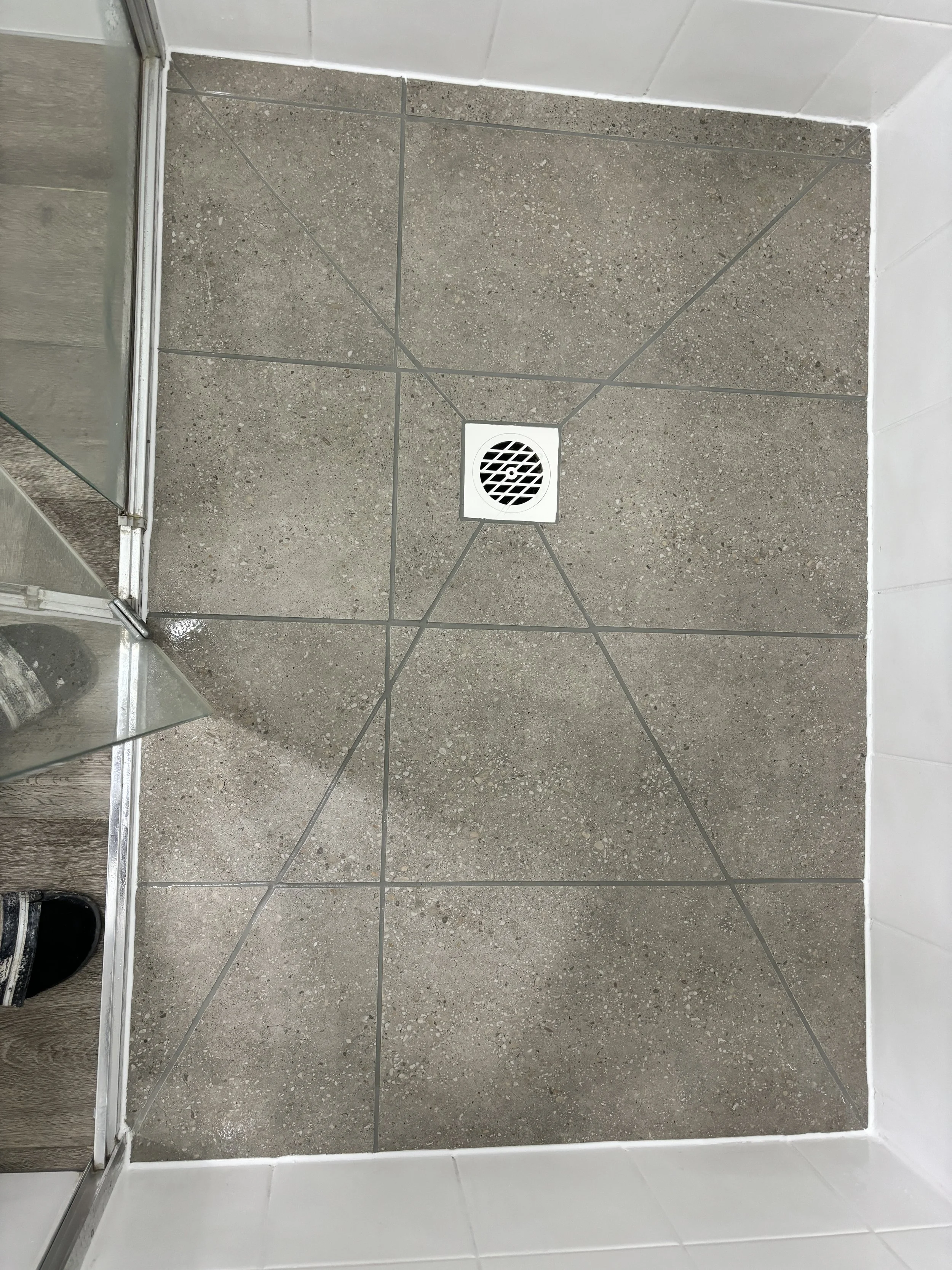 Shower Re-Grout After