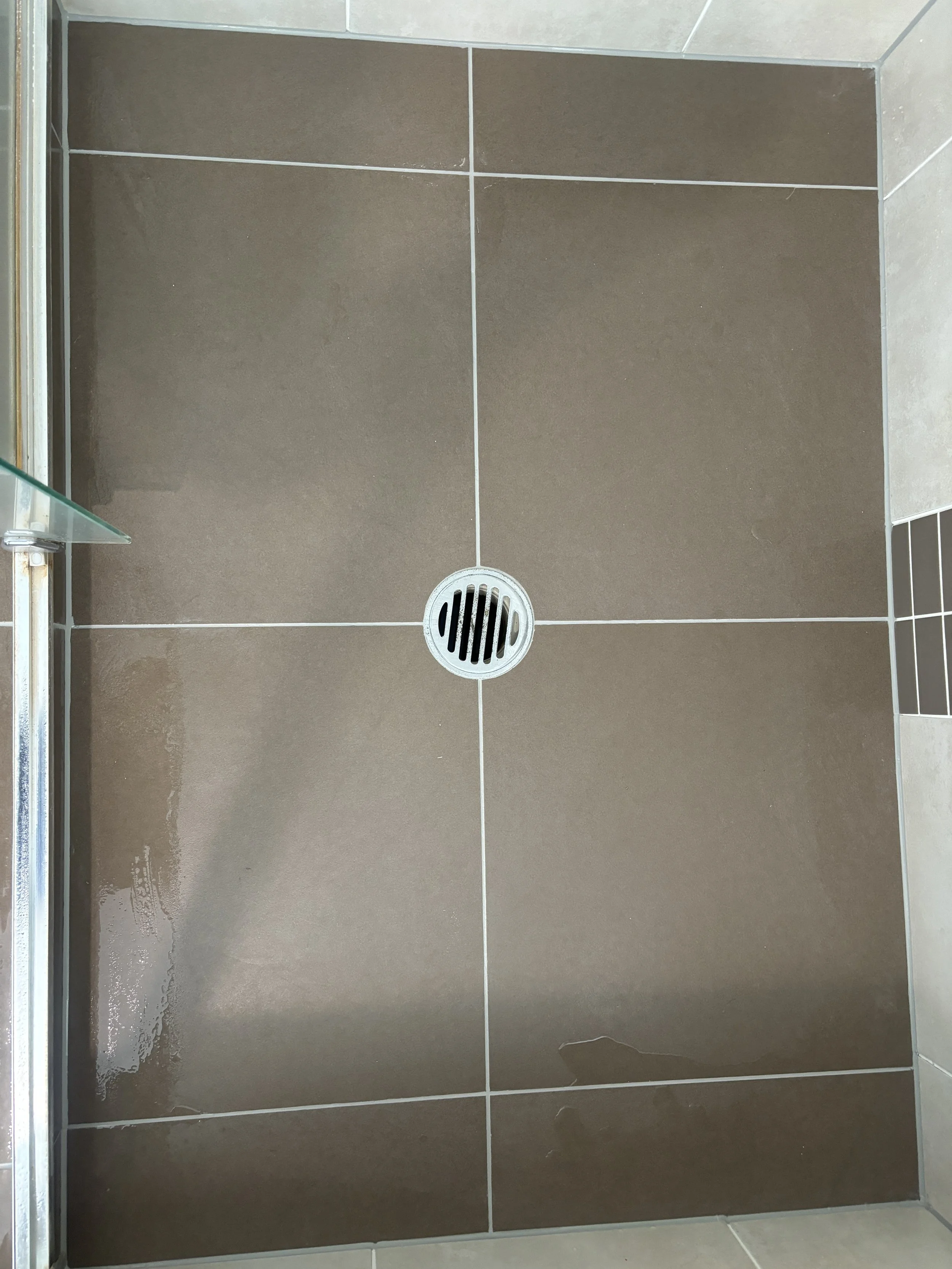 Shower Re-Grout After