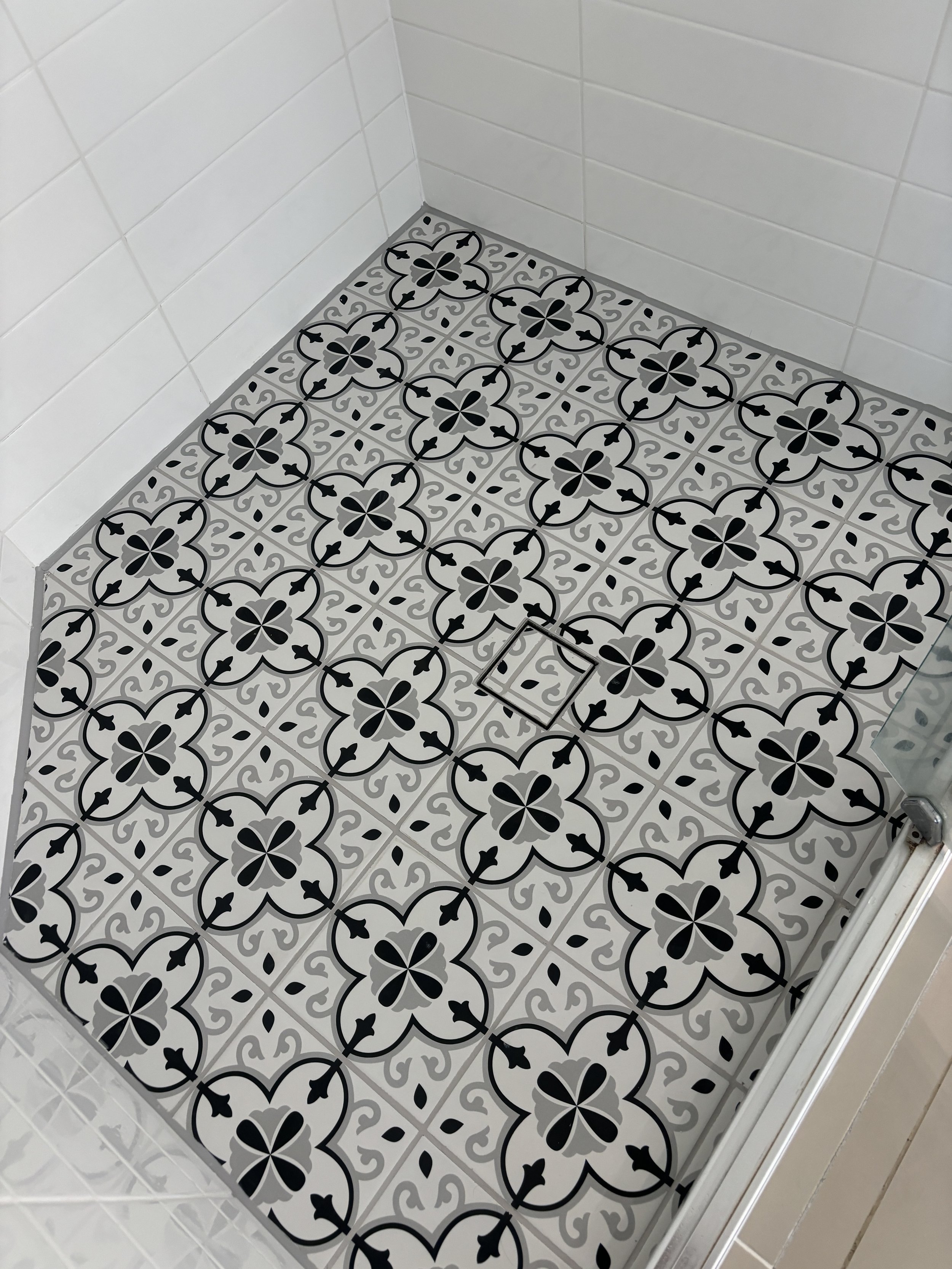 Shower Re-Grout After
