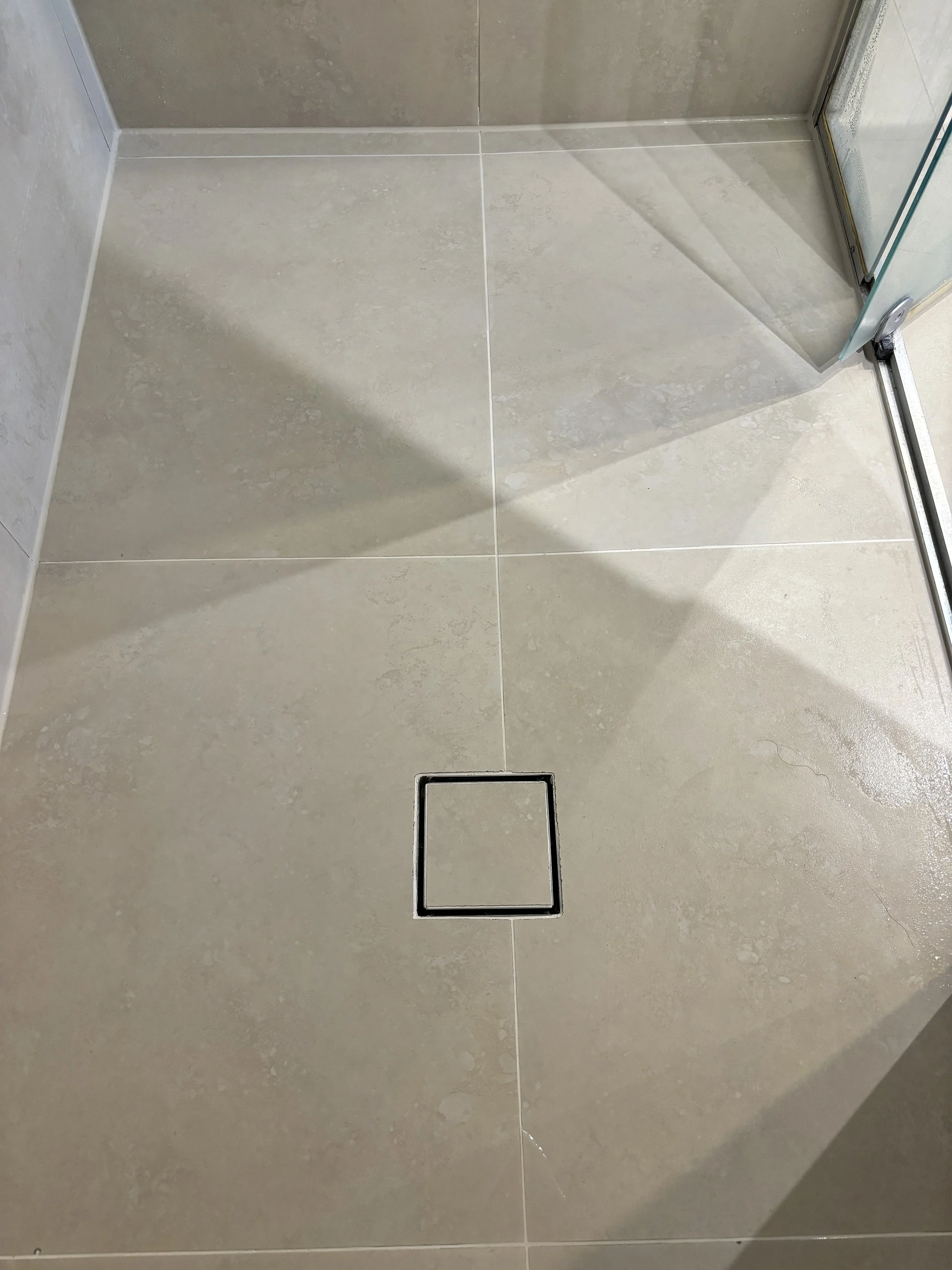 Shower Re-Grout After