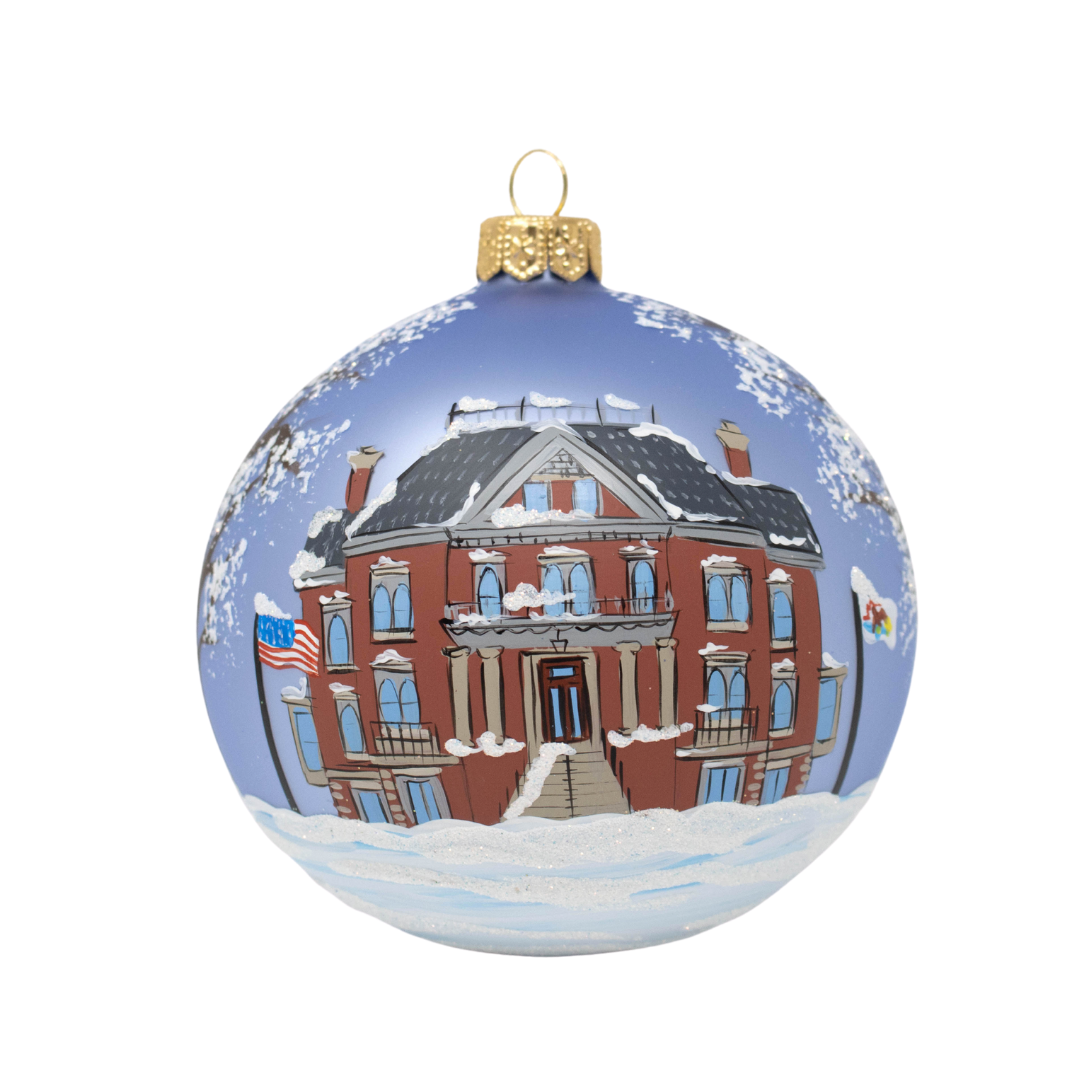 Thomas Glenn Holiday Ornament - Governor's Mansion