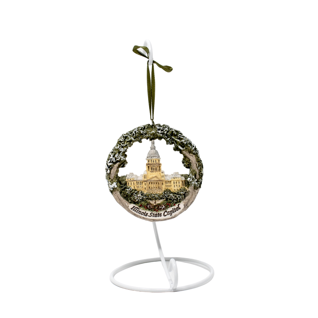 Hestia Creations Ornament - Illinois State Capitol