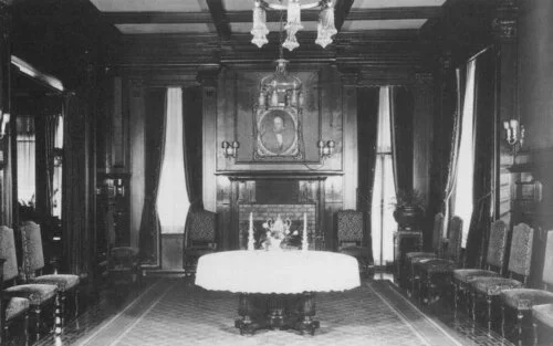 Circa 1920s State Dining Room 
 Small Administration