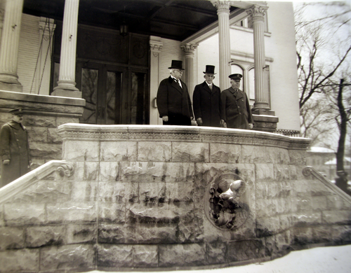 1929 Portico
 Outgoing Gov Small,
 Incoming Gov Emmerson.
