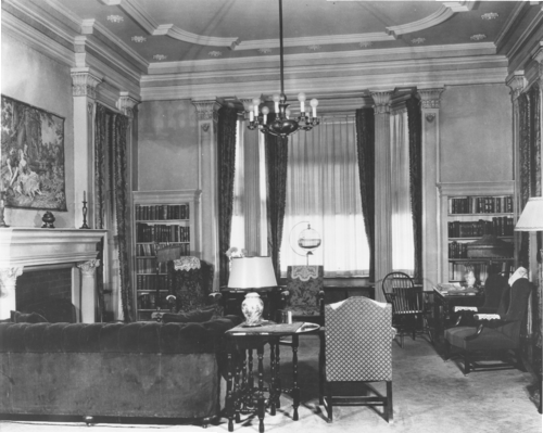 Circa 1920s West Parlor 
 Small Administration