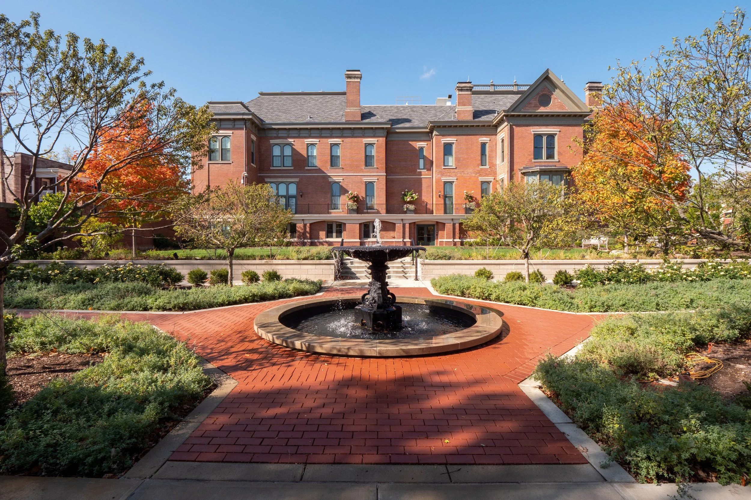 Garden in fall