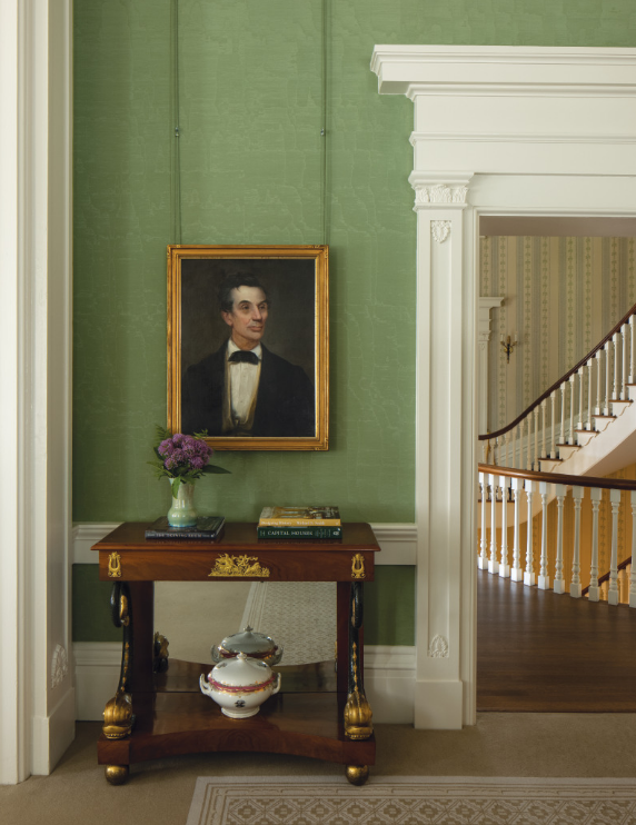 Lincoln Portrait in Lincoln Parlor