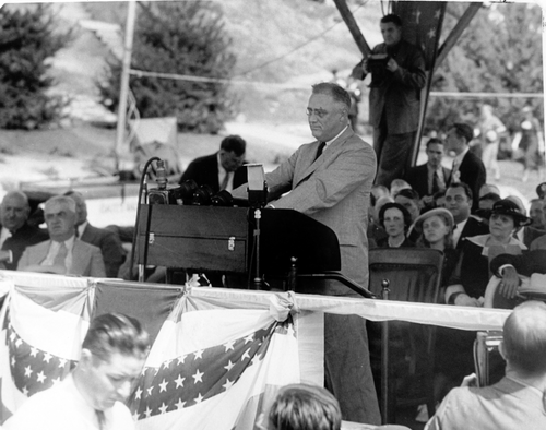 1936 President Roosevelt 
 Horner Administration