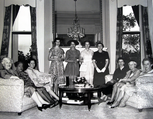 Circa 1950s Lady Legislator's Tea 
 Stratton Administration