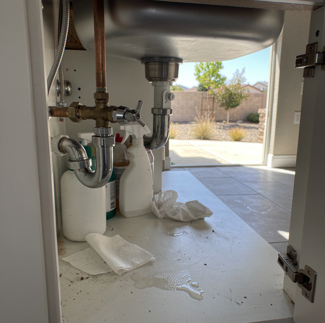 corroded interior of old residential supply pipe with pinhole leaks