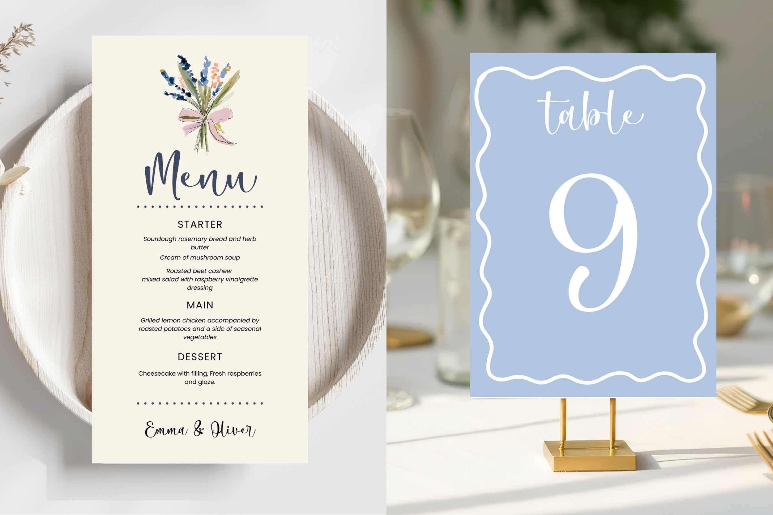 wedding day of stationery custom