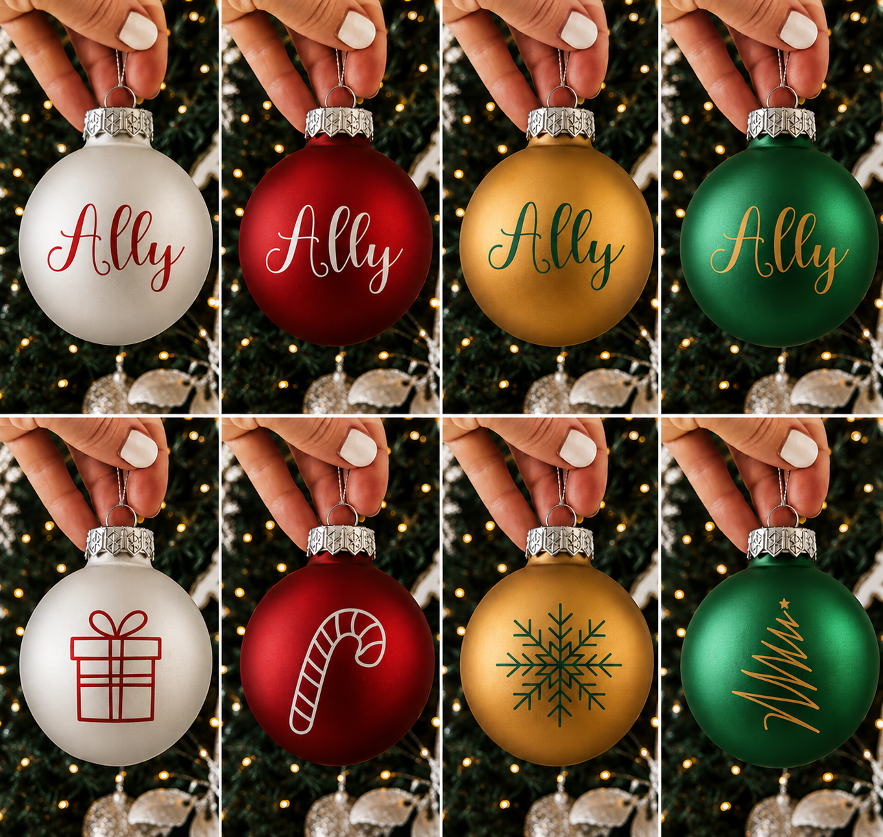 Custom Christmas Baubles